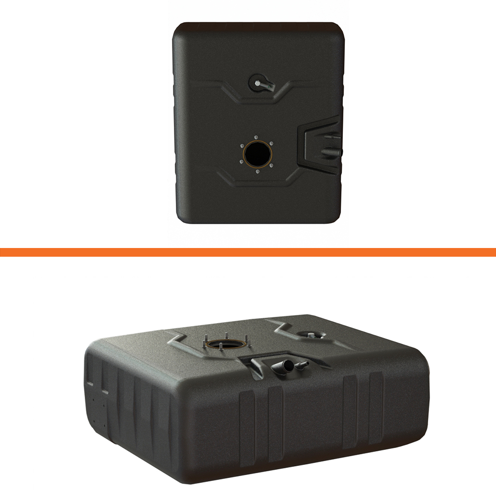 Titan Fuel Tanks 8020199 - After-Axle Replacement Tank