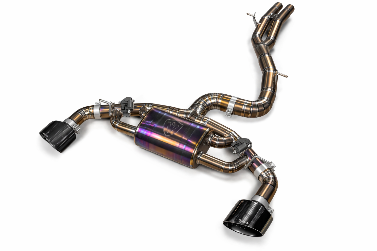 Valvetronic Designs - AUD.MK3.VSES.TI - Exhaust System Kit