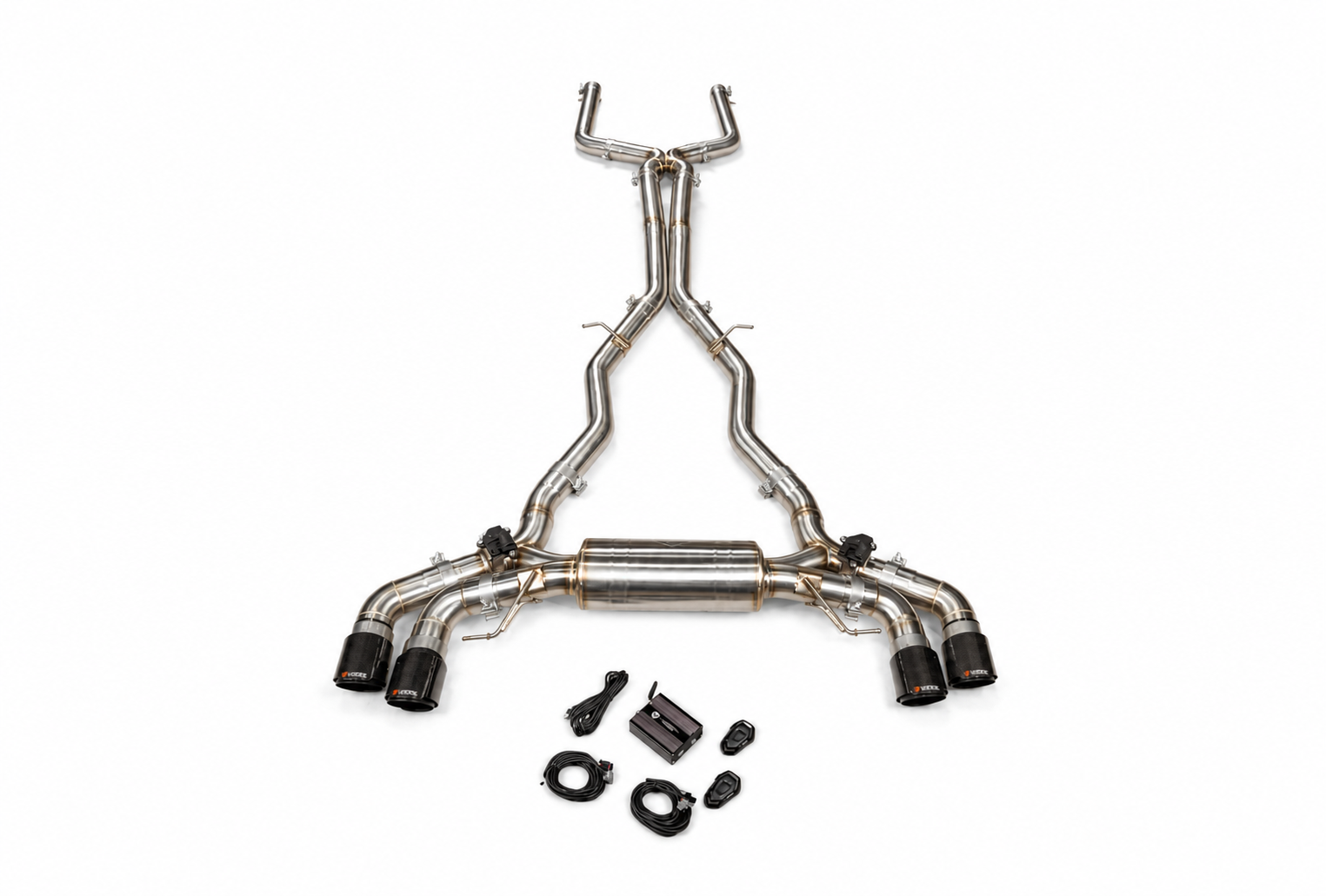 Valvetronic Designs - BMW.F9X.M5.M8.VSES.BR.BLK - Exhaust System Kit