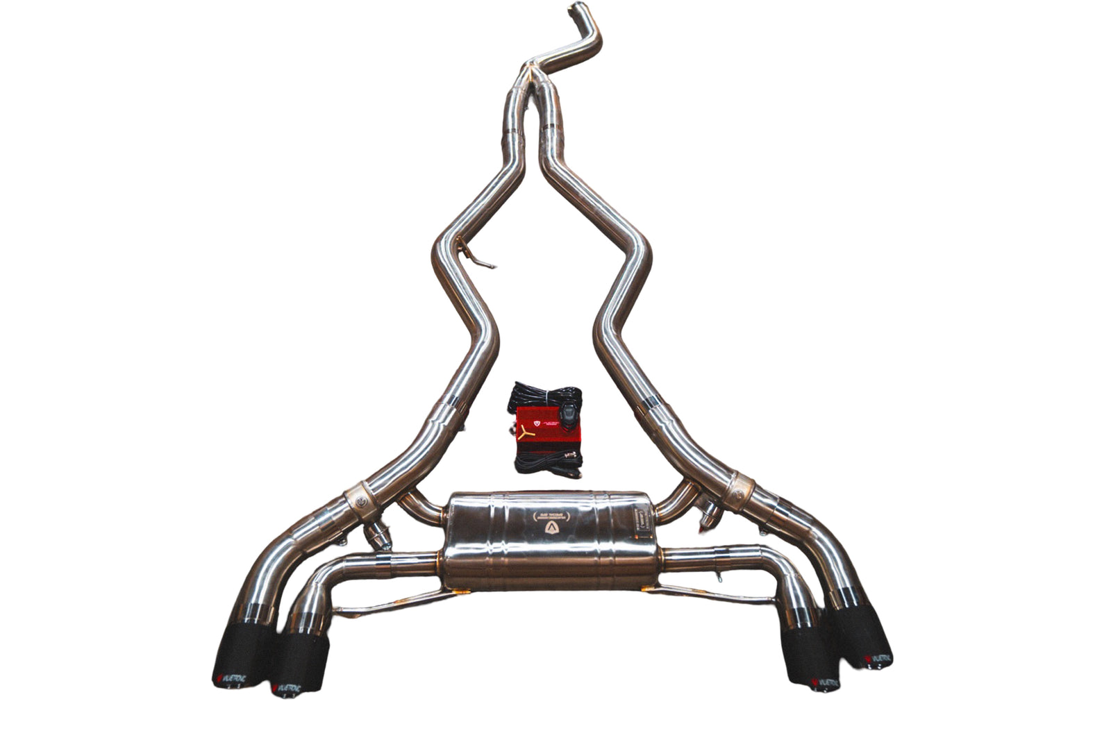 Valvetronic Designs - BMW.G20.M340i.VSES.BR.BLK - Exhaust System Kit