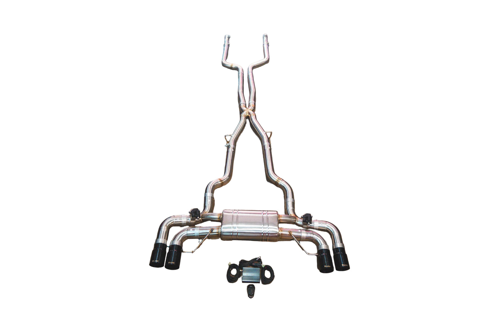 Valvetronic Designs - BMW.G30.M550i.VSES.BR.BLK - Exhaust System Kit