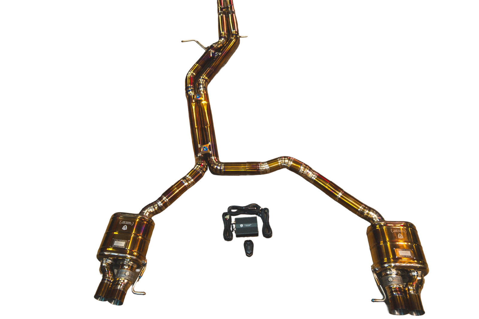 Valvetronic Designs - AUD.C7.VSES.TI - Exhaust System Kit