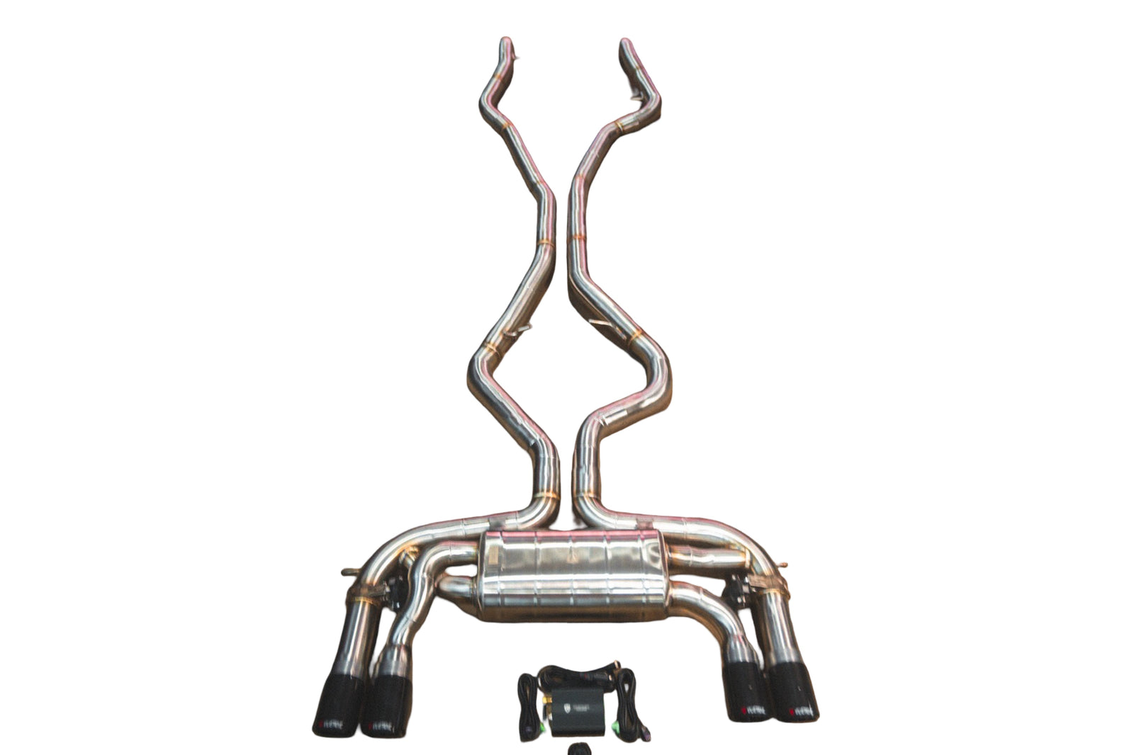 Valvetronic Designs - BMW.F85.X5M.VSES.BR.BLK - Exhaust System Kit