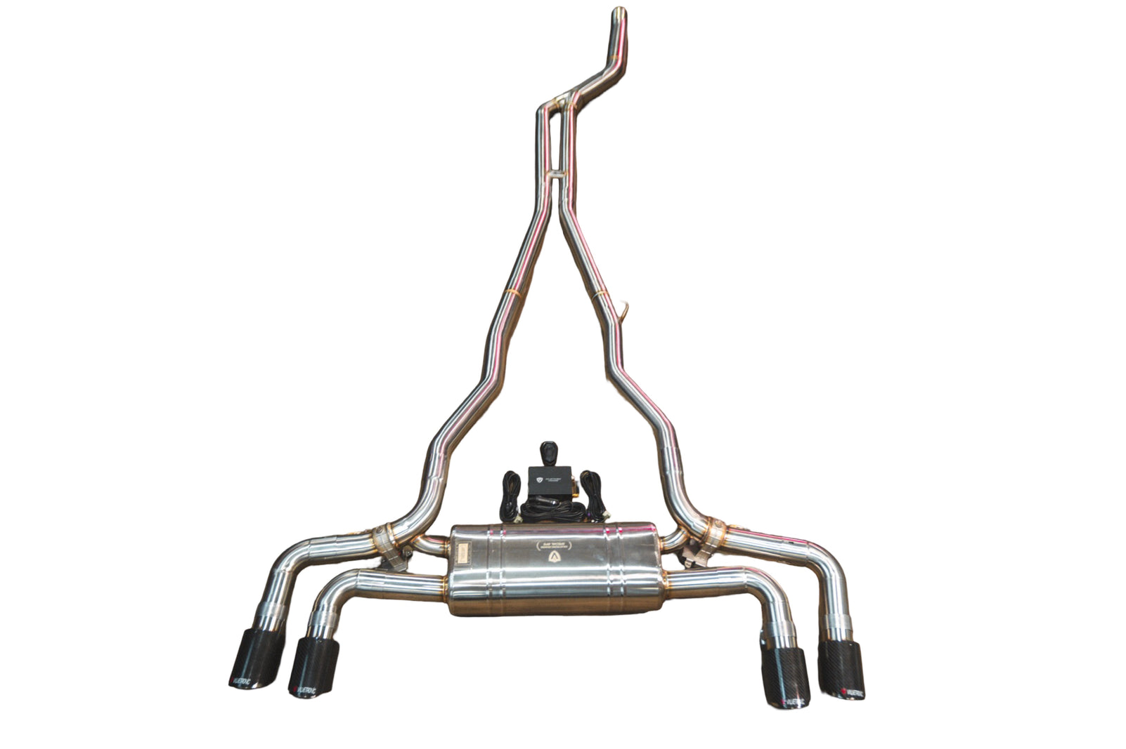 Valvetronic Designs - BMW.G30.530i.VSES.BR.BLK - Exhaust System Kit