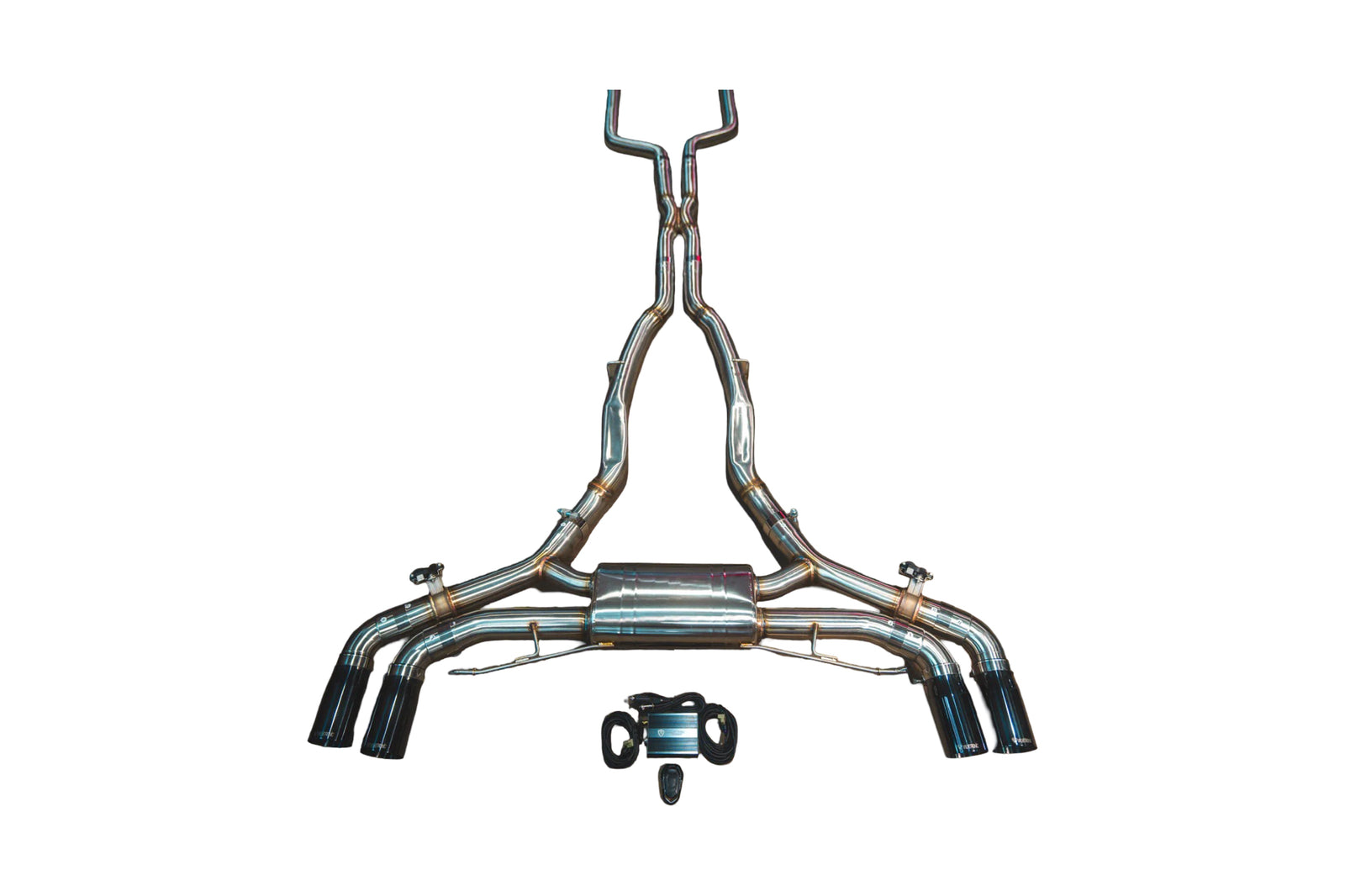 Valvetronic Designs - BMW.F95.X5M.VSES.BR.BLK - Exhaust System Kit