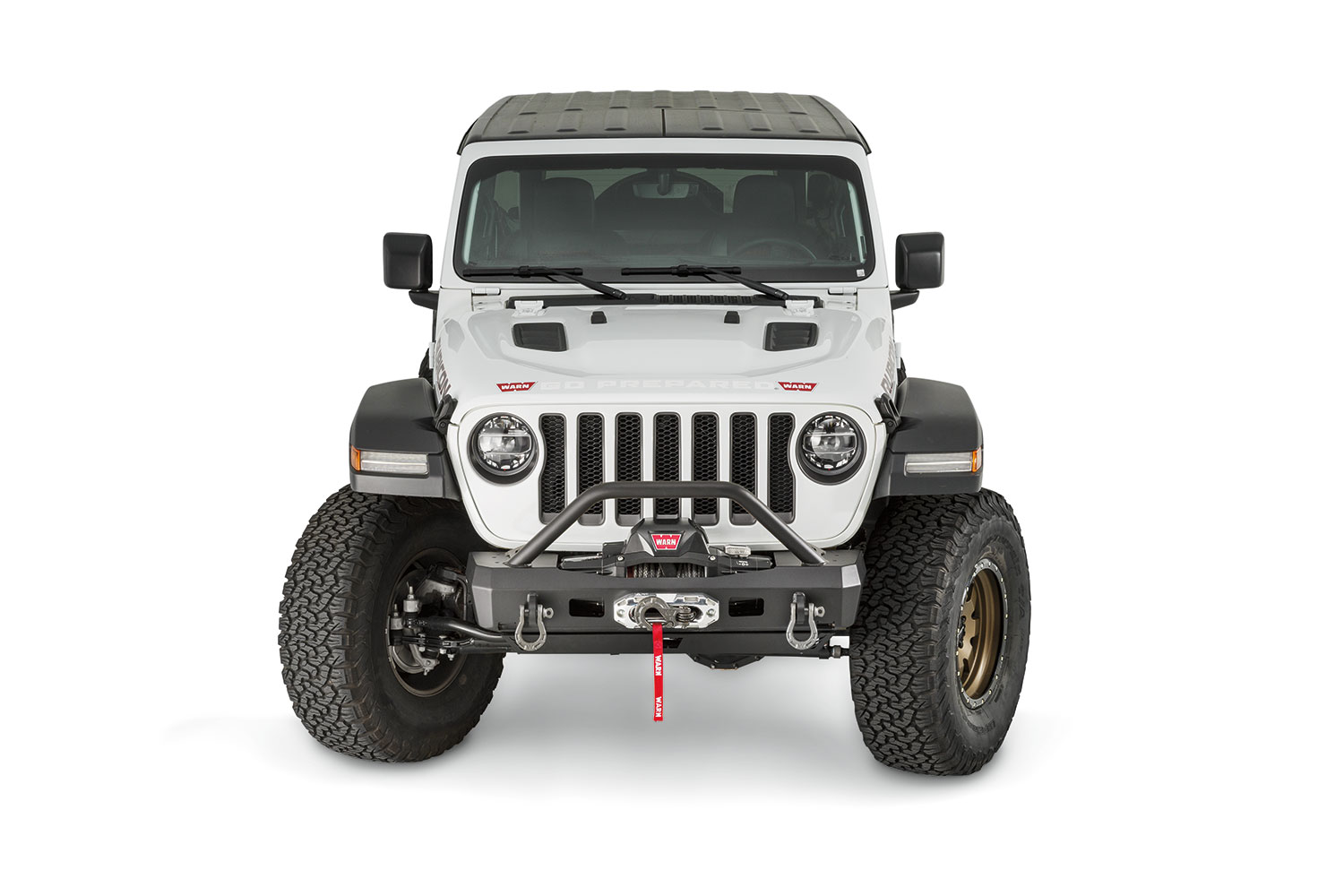 Warn 101330 - Elite Bumpers, Black, Steel