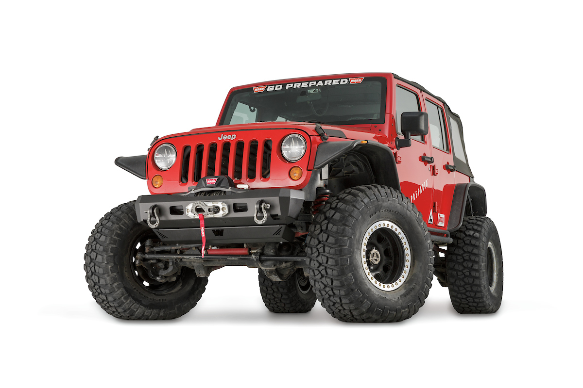 Warn 101410 - Elite Bumpers, Black, Steel