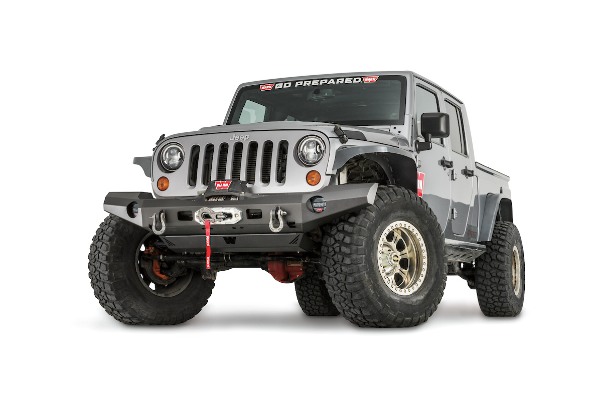 Warn 101420 - Elite Bumpers, Black, Steel