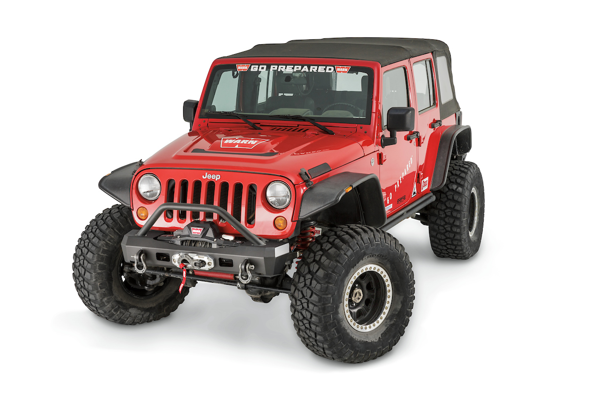 Warn 101450 - Elite Bumpers, Black, Steel