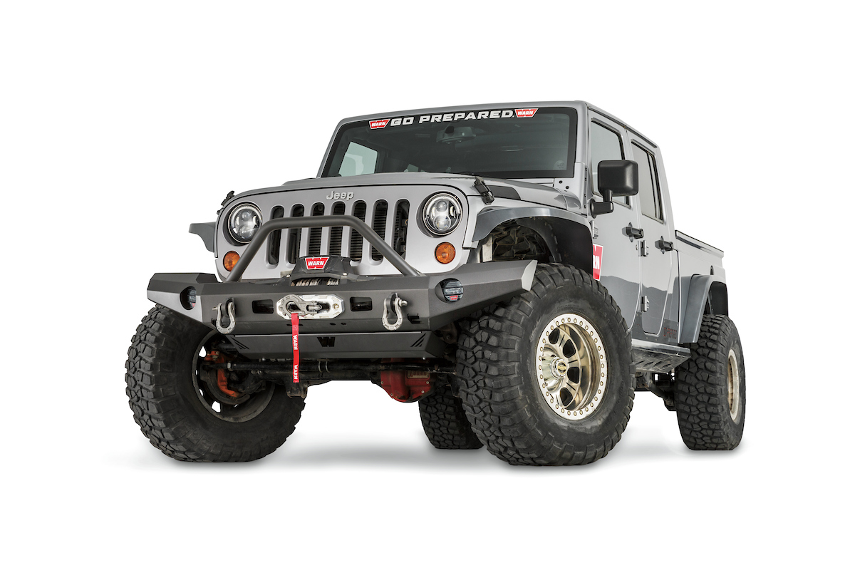 Warn 101465 - Elite Bumpers, Black, Steel