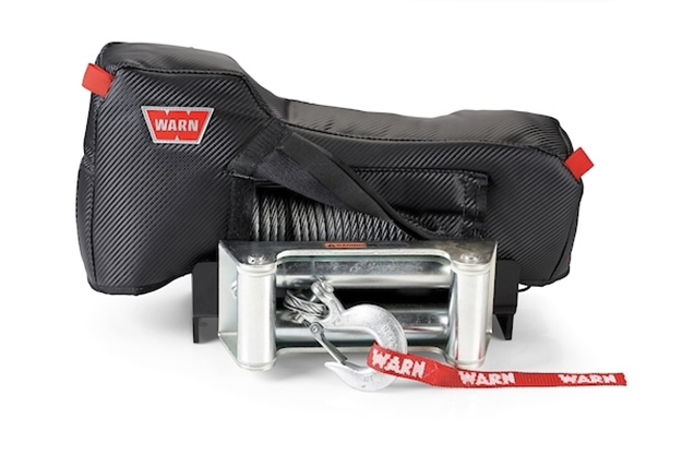 Warn 102641 - Winch Replacement Parts, Black, Nylon-Backed Vinyl