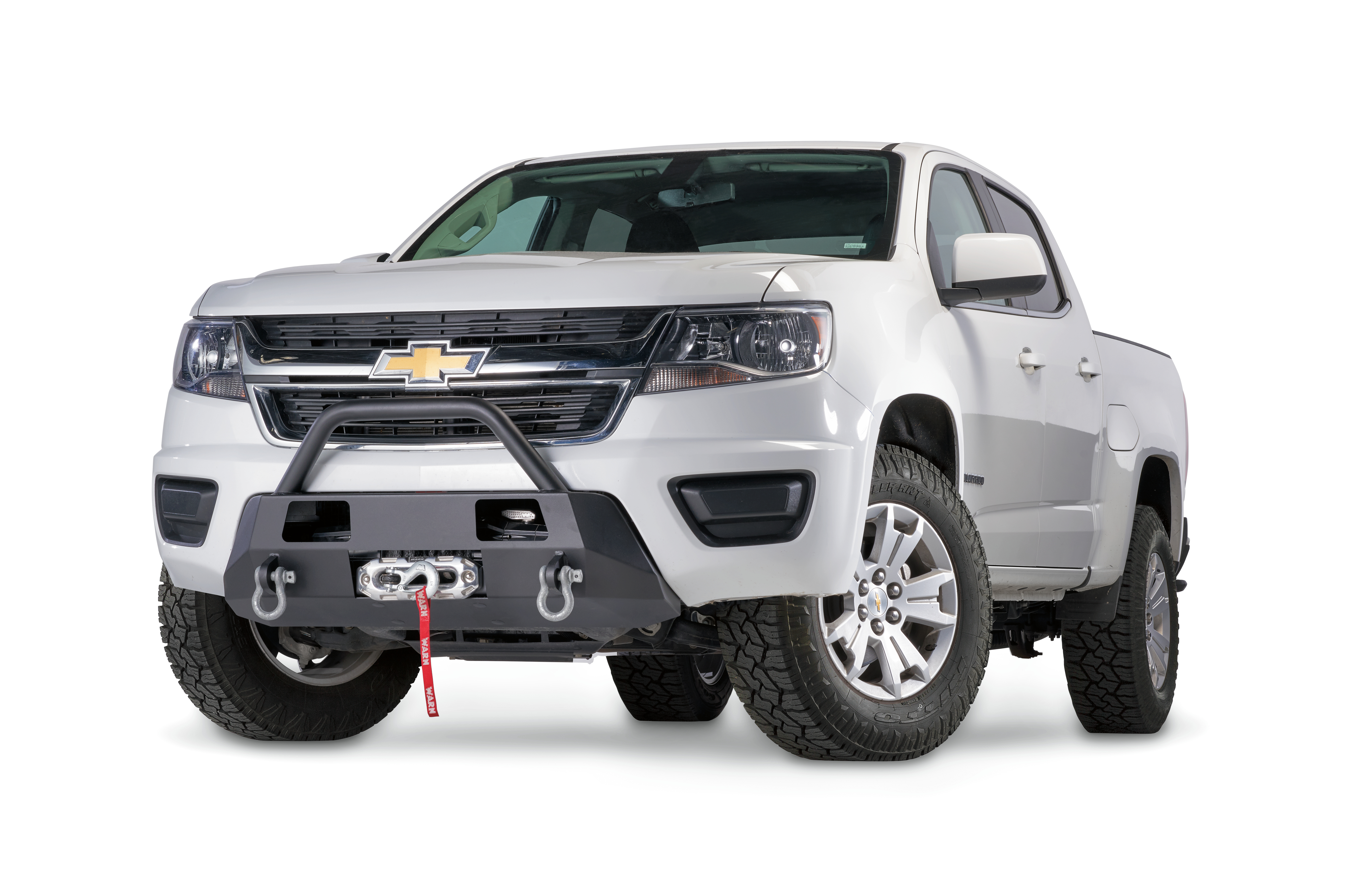 Warn 103210 - Semi-Hidden Winch Kits, Black, Powder Coated