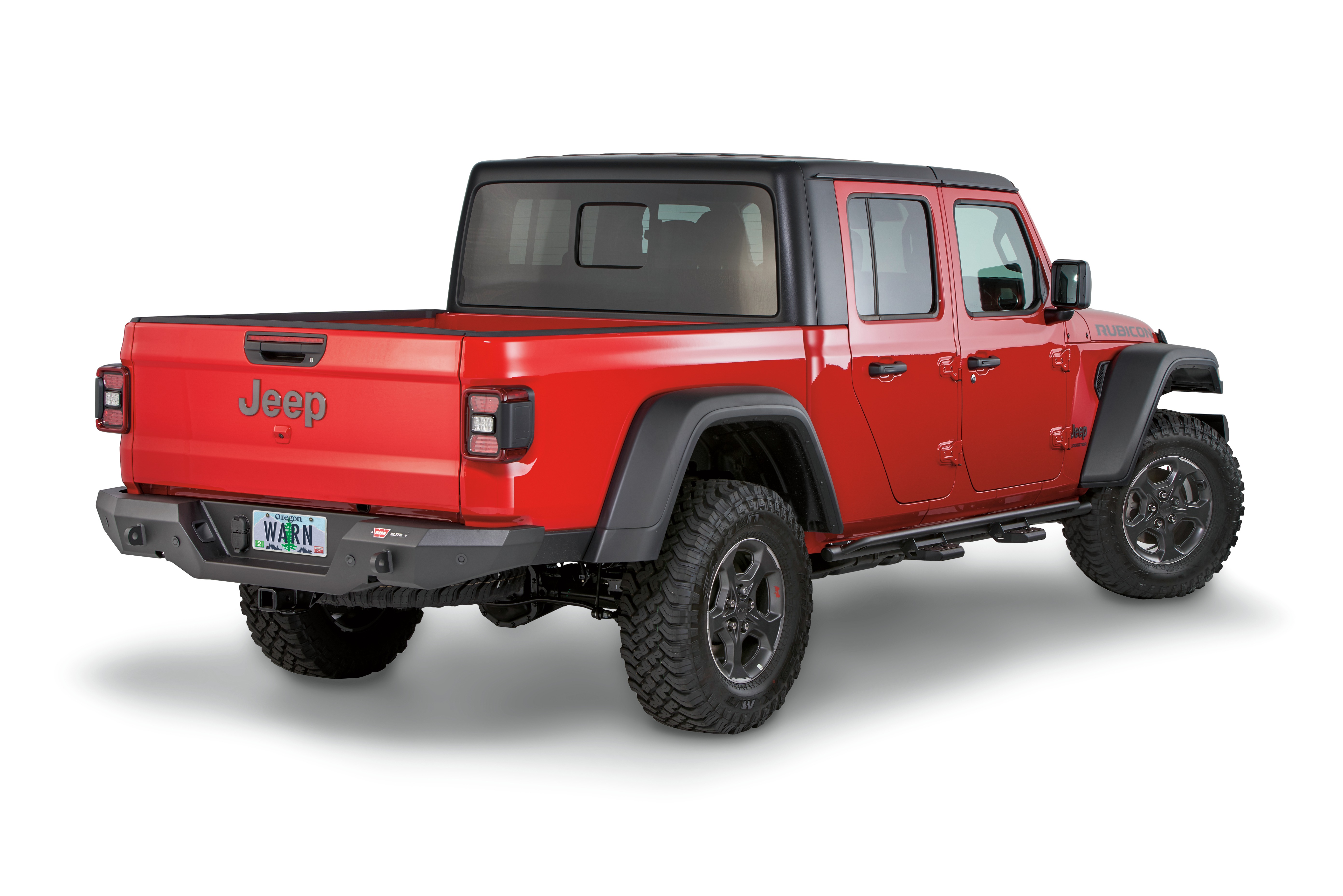 Warn 106300 - Elite Bumpers, Black, Steel