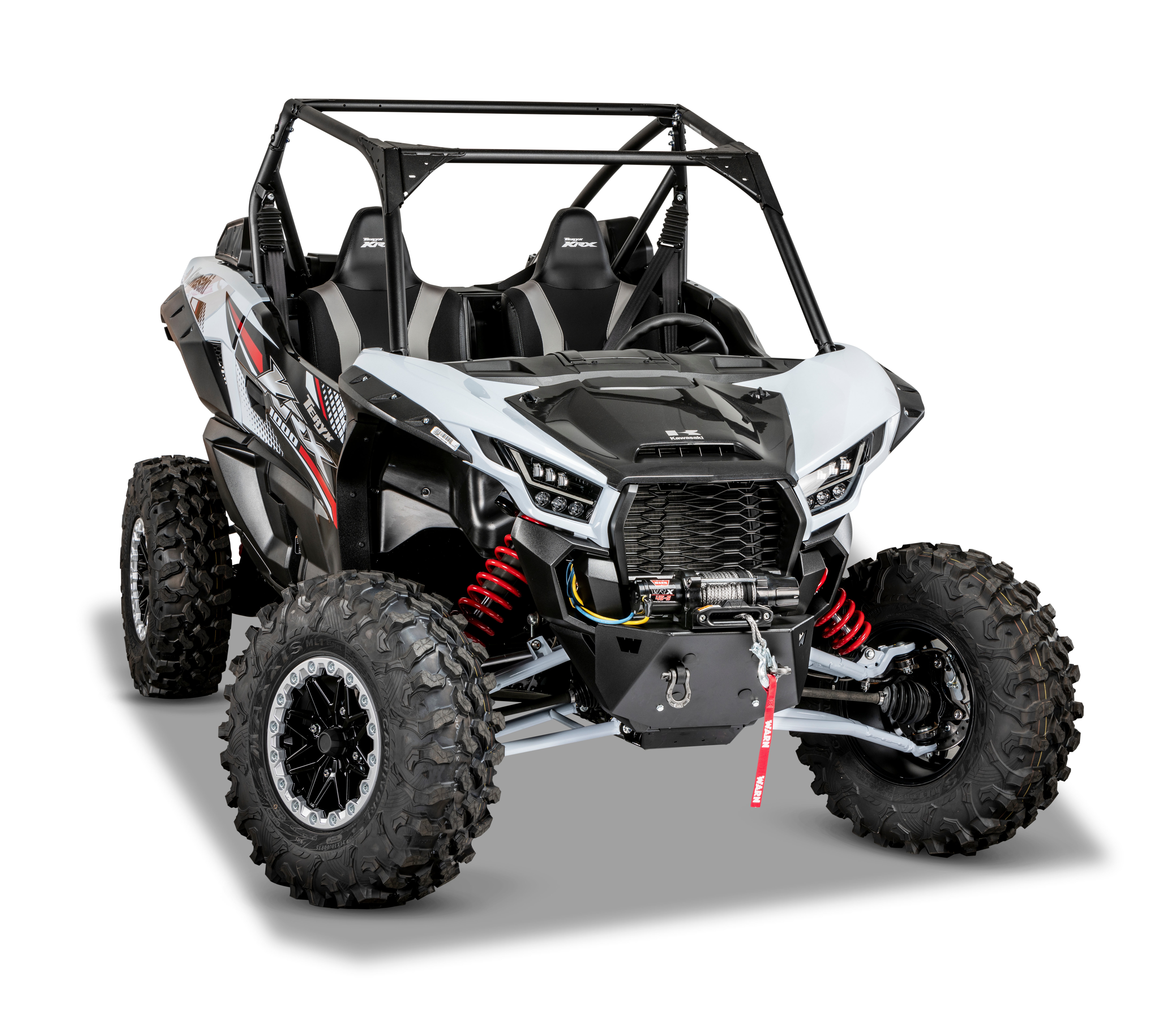 Warn 106612 - Bumpers, Black, Steel