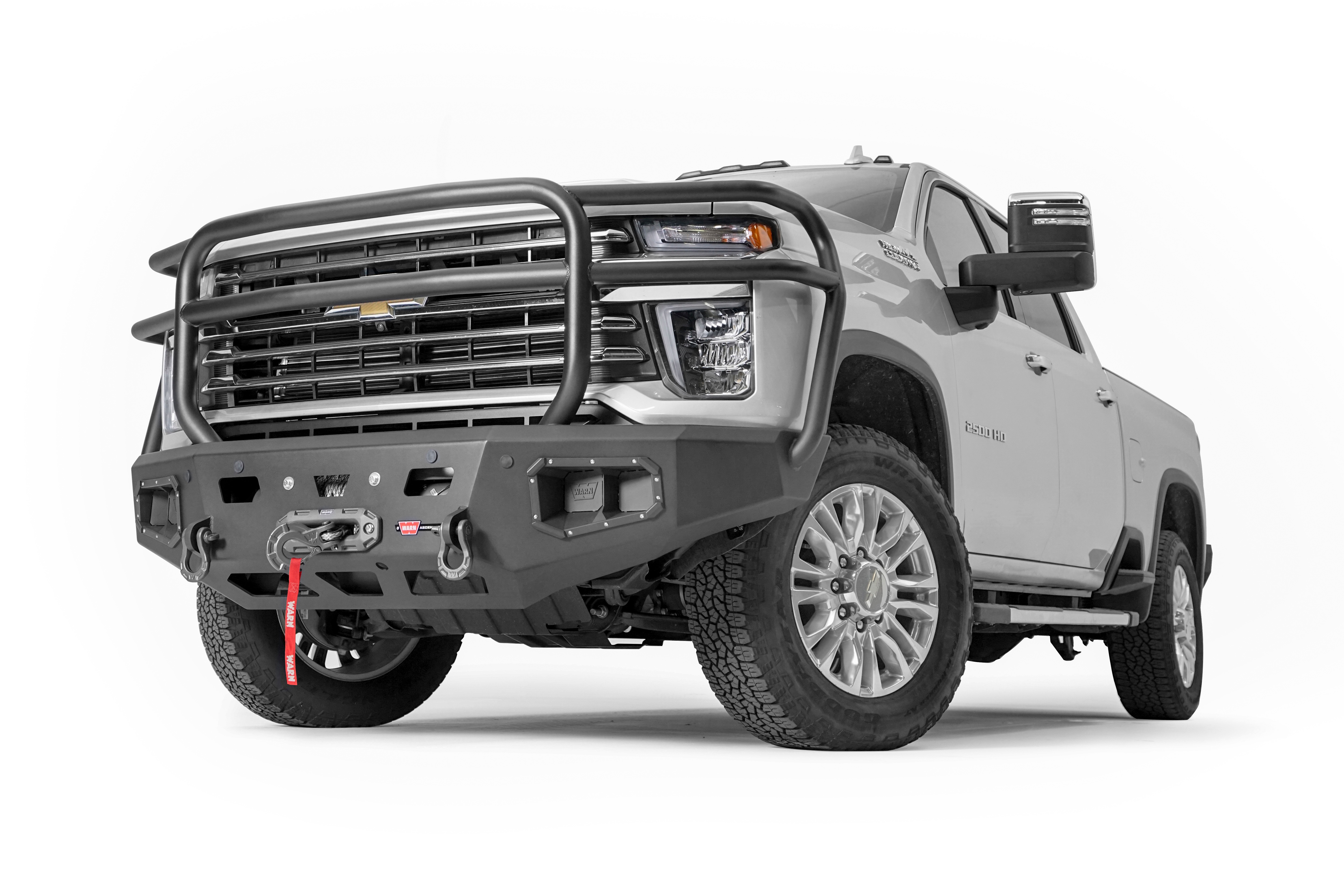 Warn 107005 - Ascent Bumpers, Black, Steel