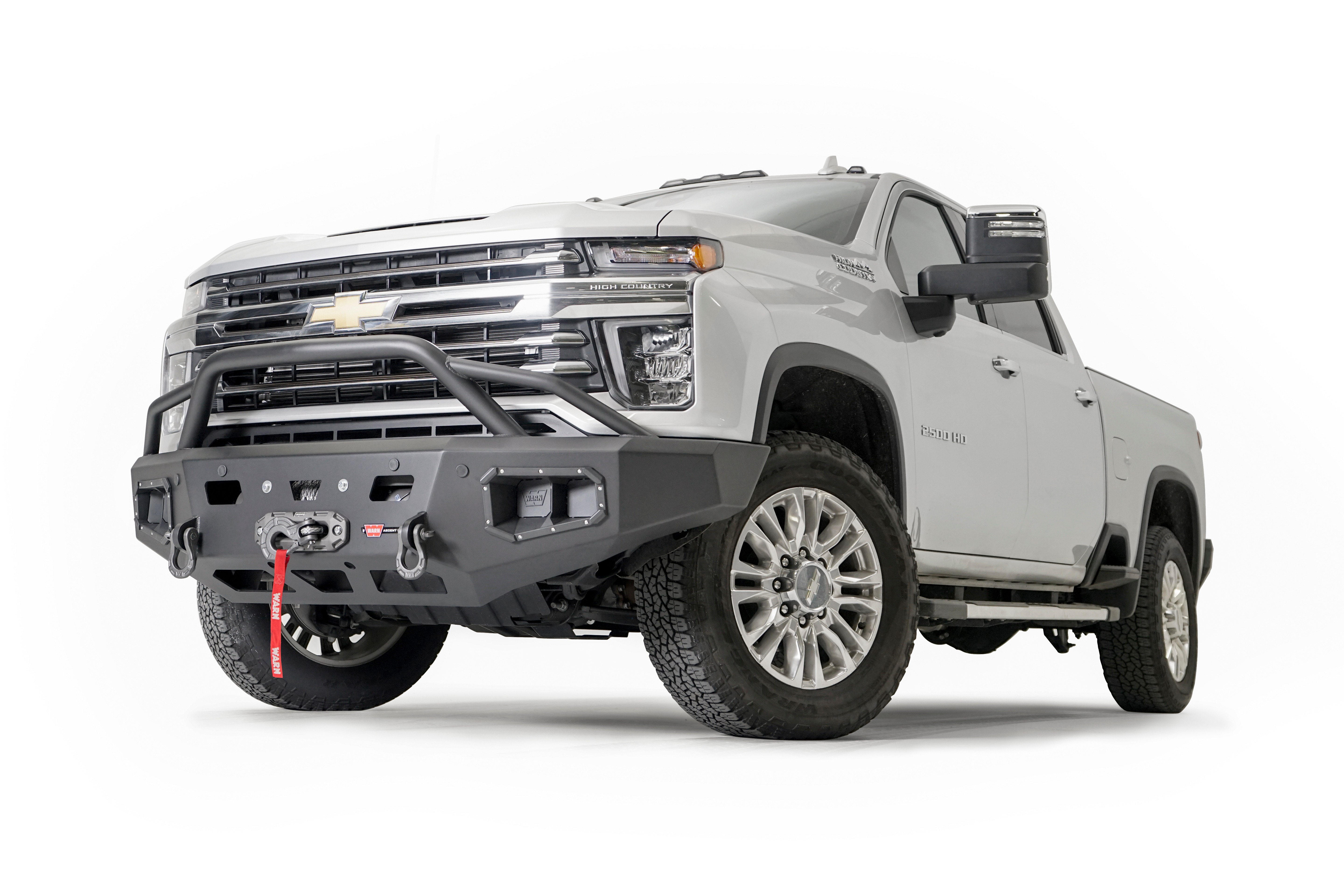 Warn 107006 - Ascent Bumpers, Black, Steel