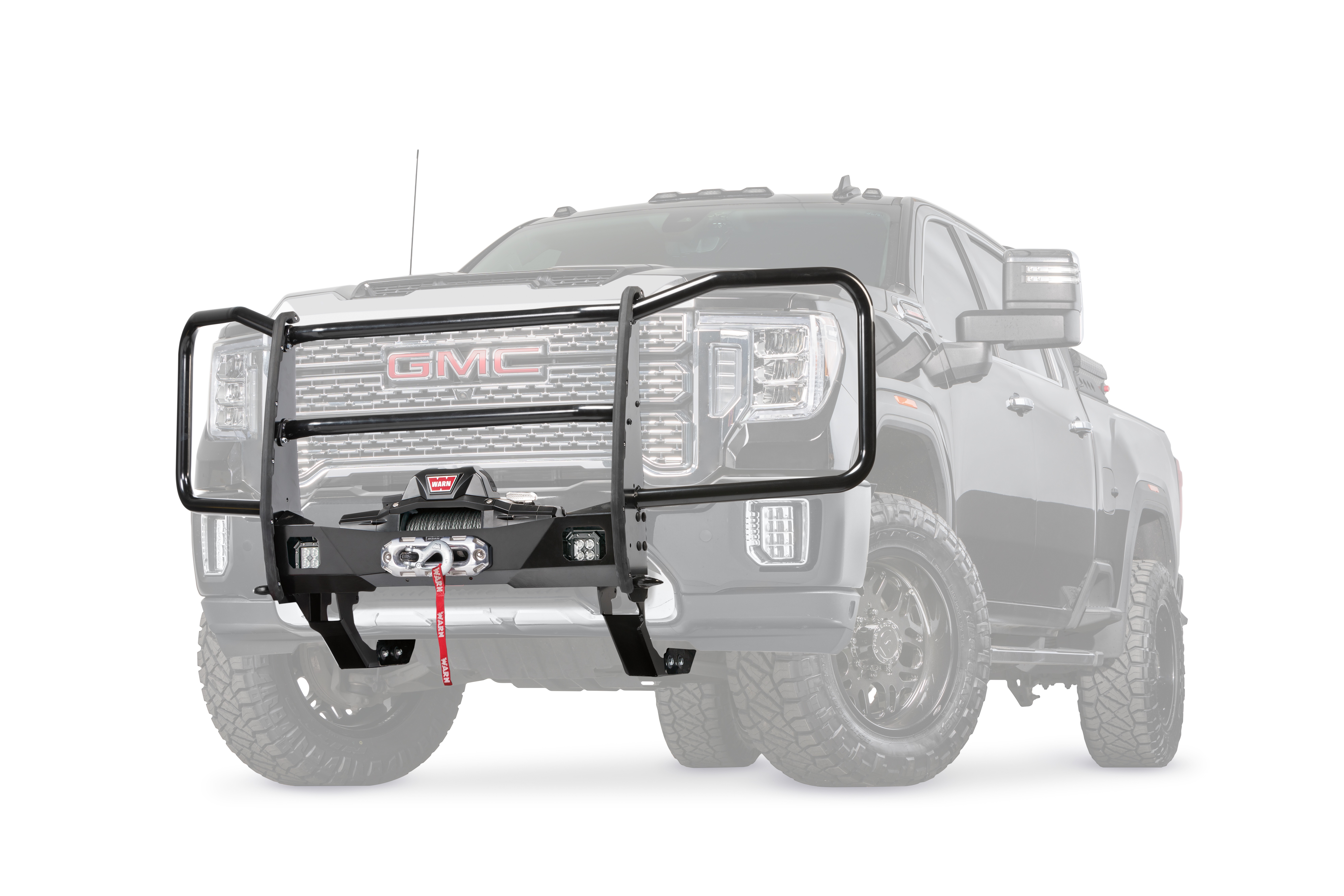 Warn 107525 - Trans4mer Systems, Black, Powder Coated