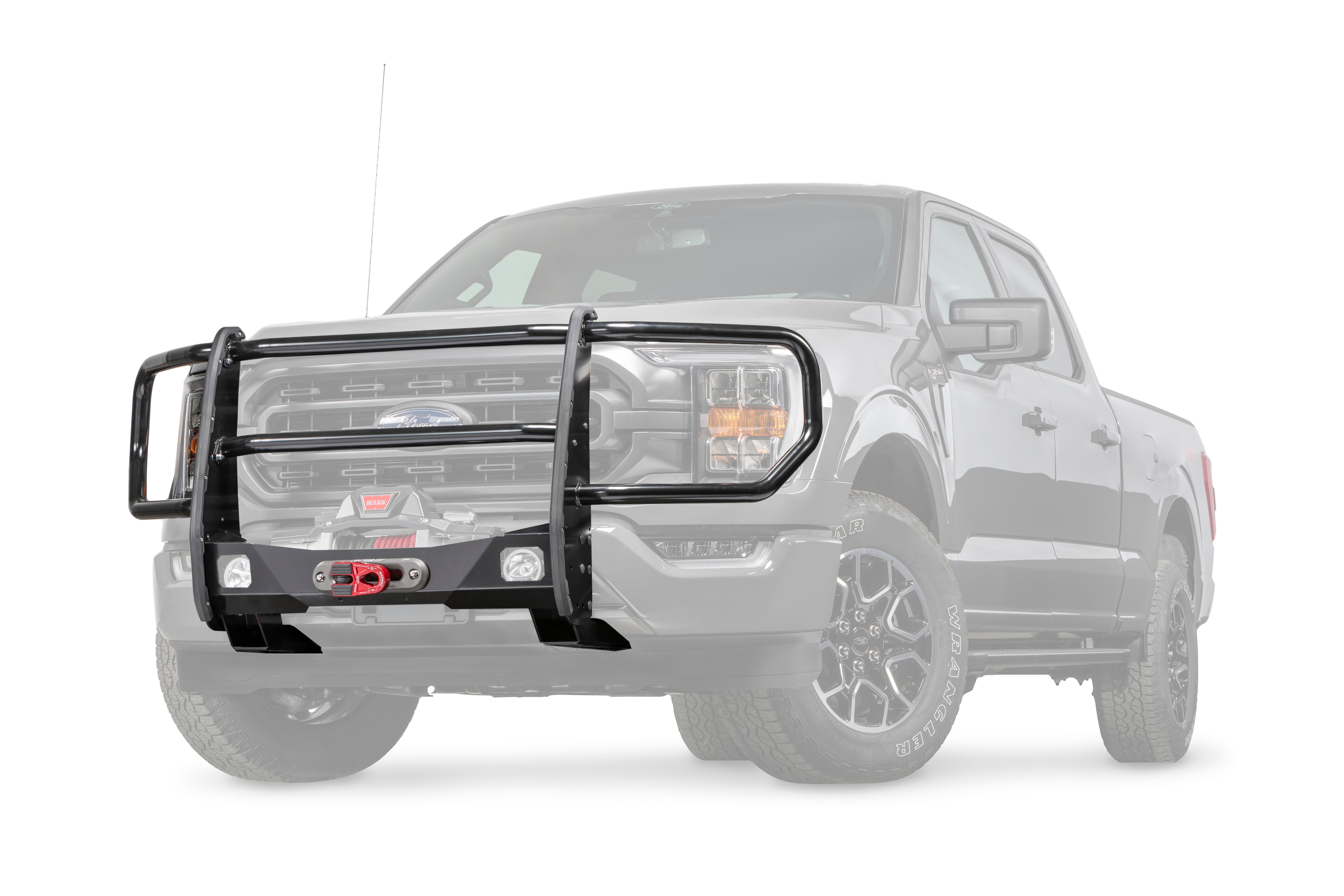 Warn 107685 - Trans4mer Systems, Black, Powder Coated