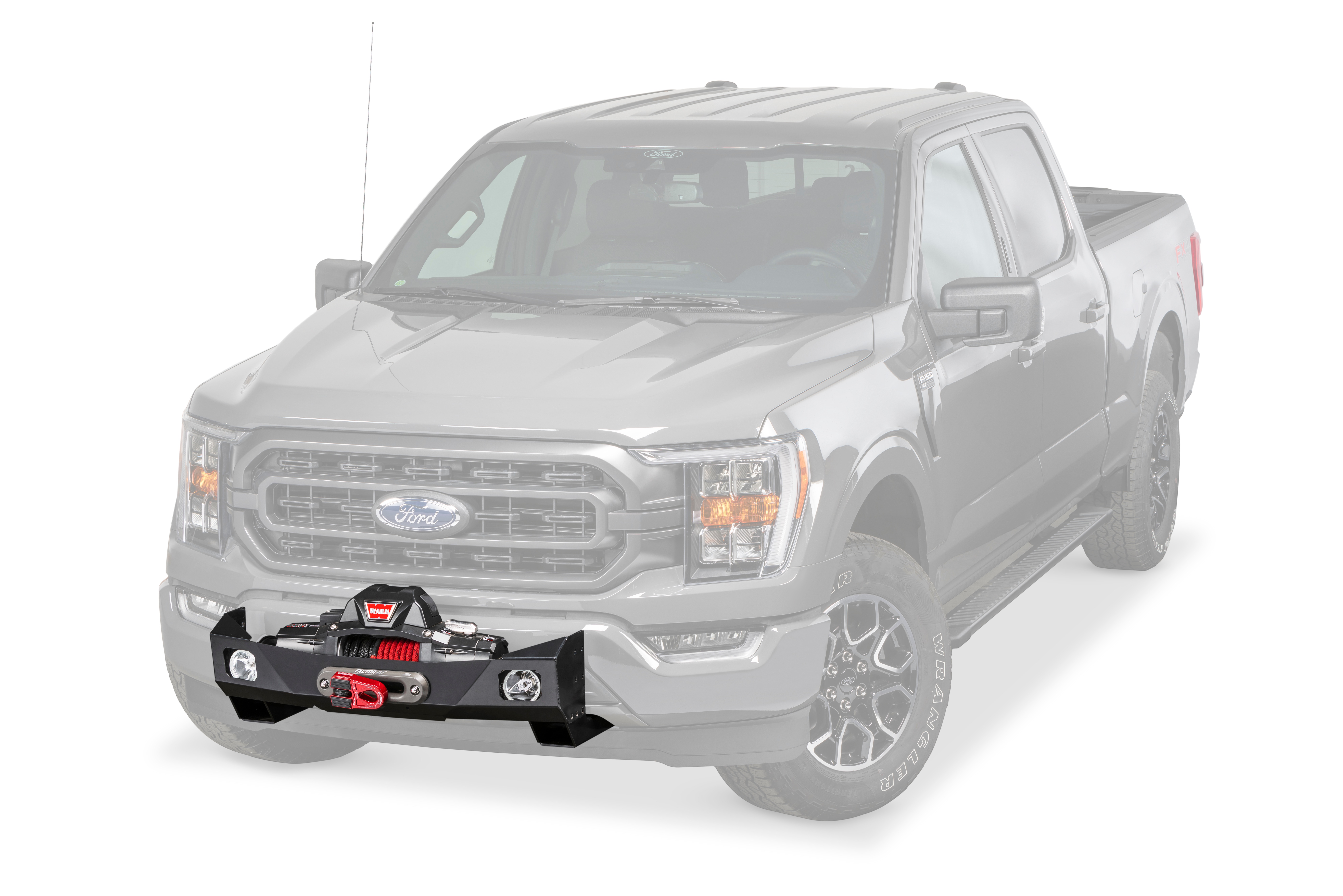Warn 107653 - Trans4mer Systems, Black, Powder Coated
