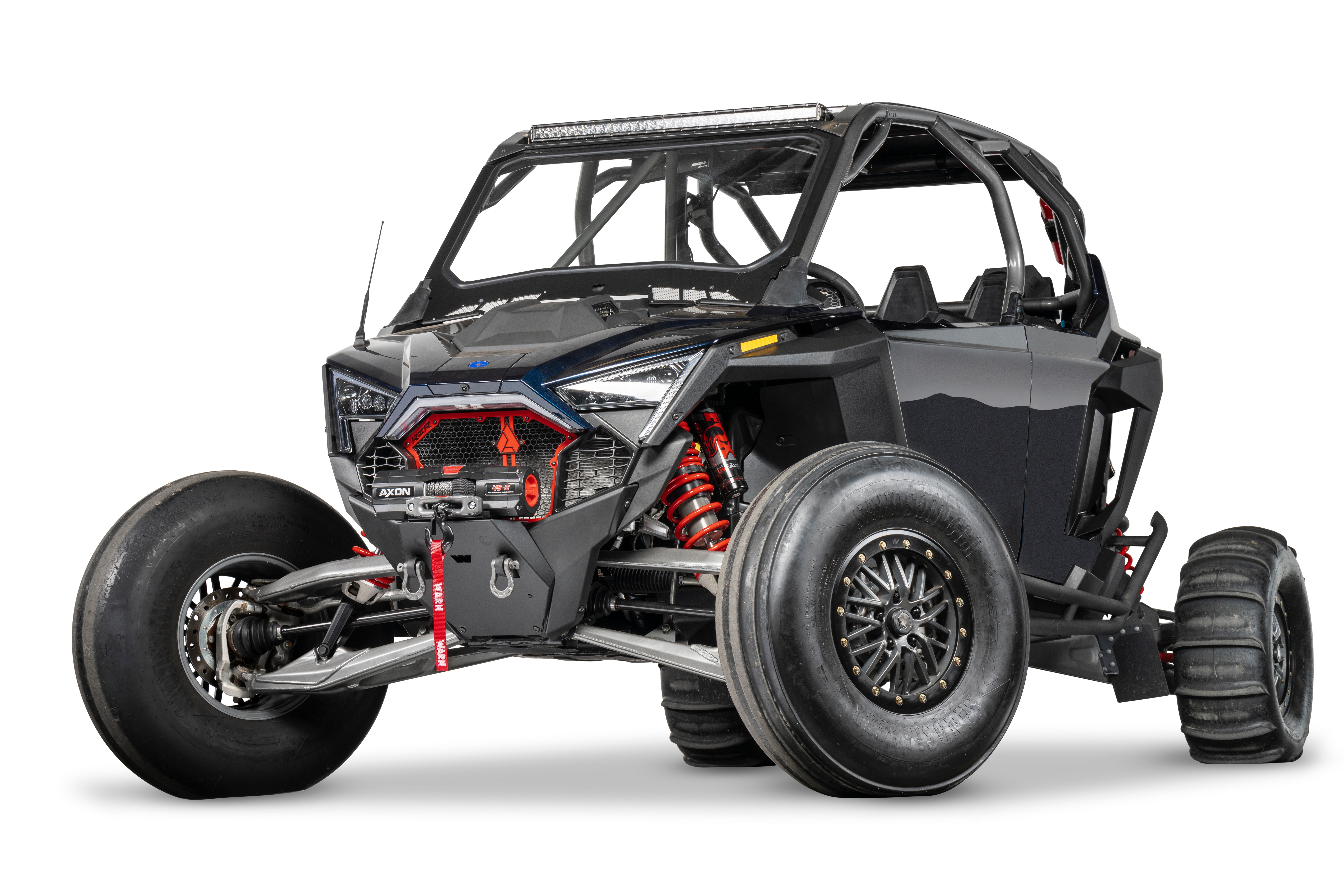 Warn 109192 - Bumpers, Black, Steel