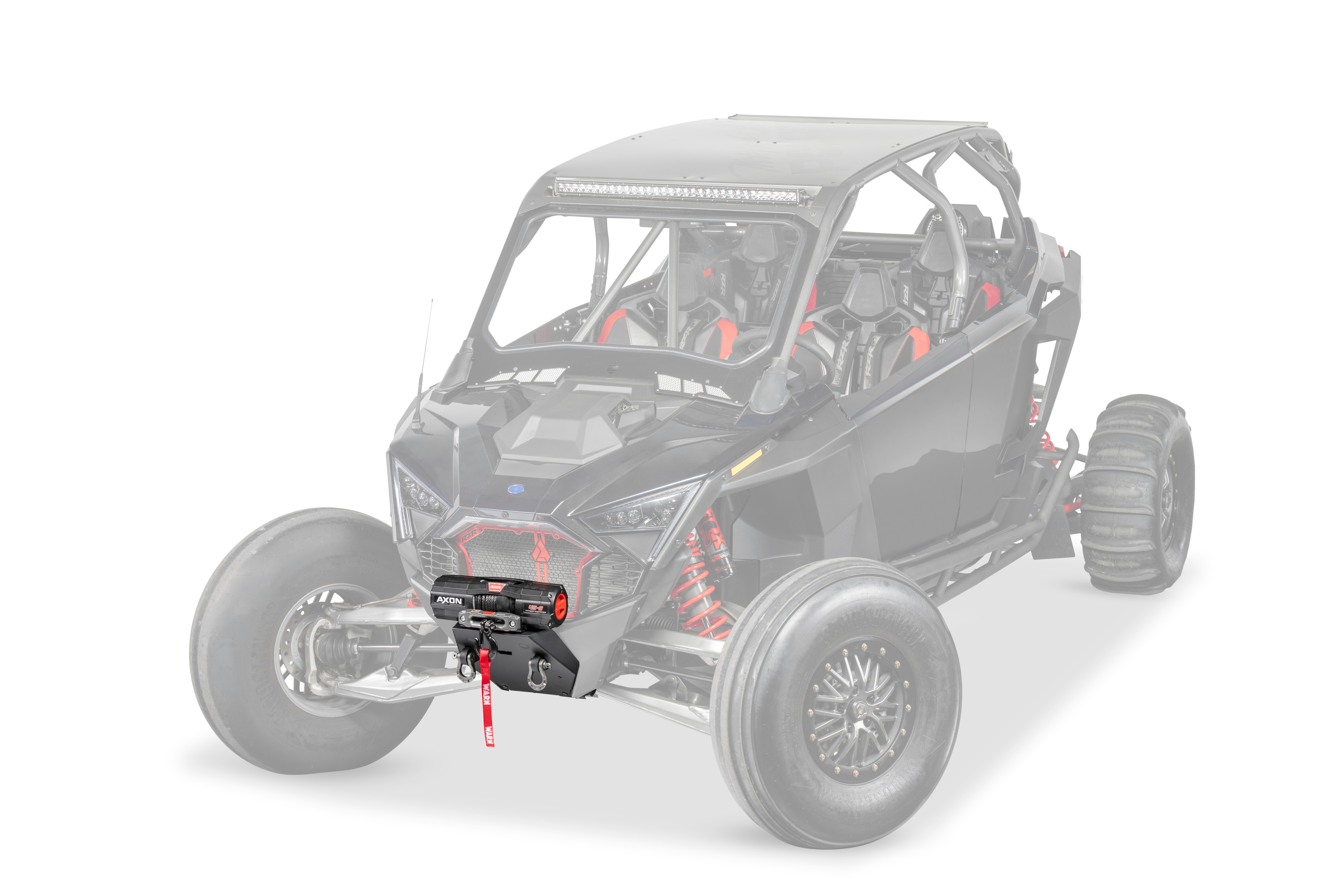 Warn 109192 - Bumpers, Black, Steel