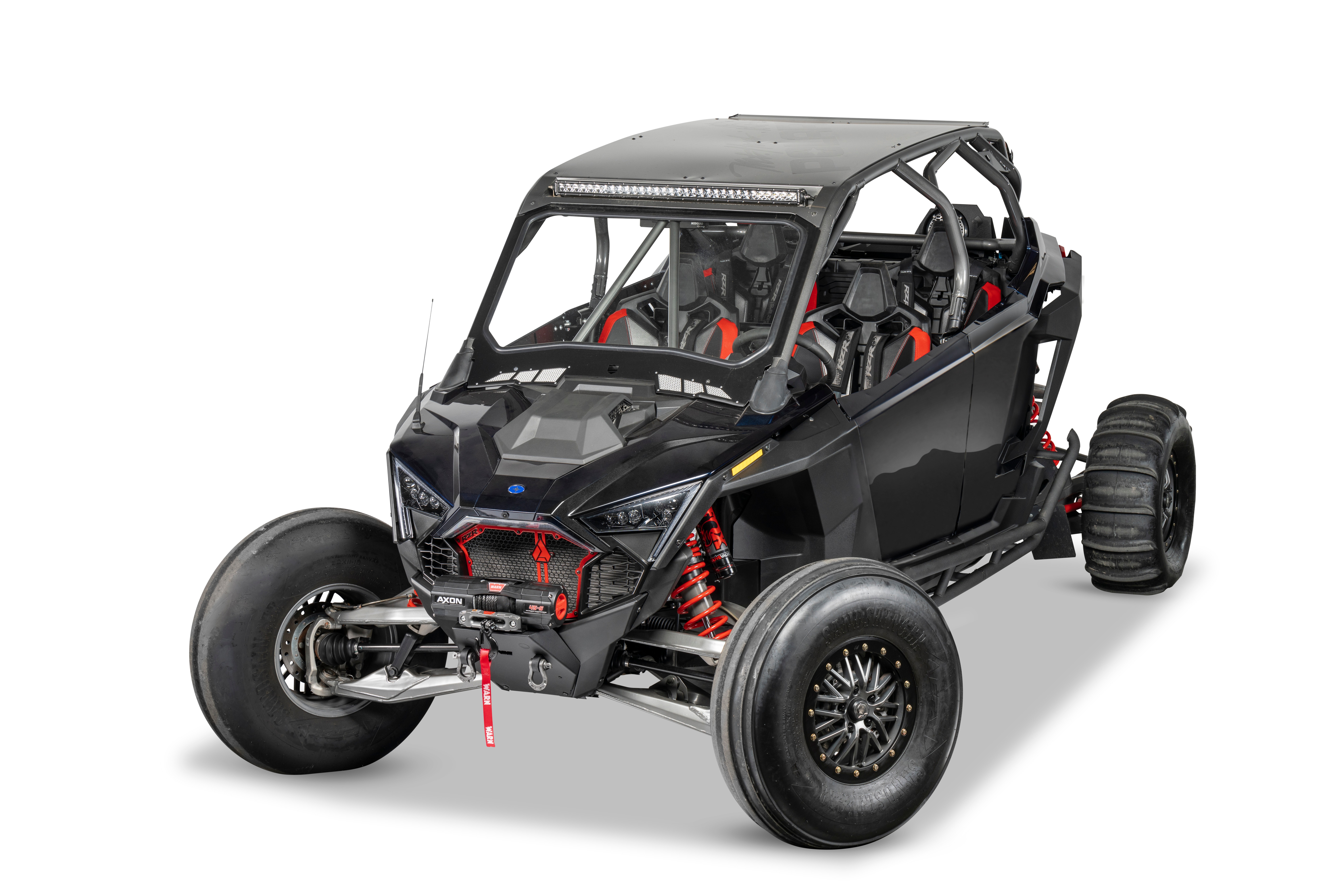 Warn 109192 - Bumpers, Black, Steel