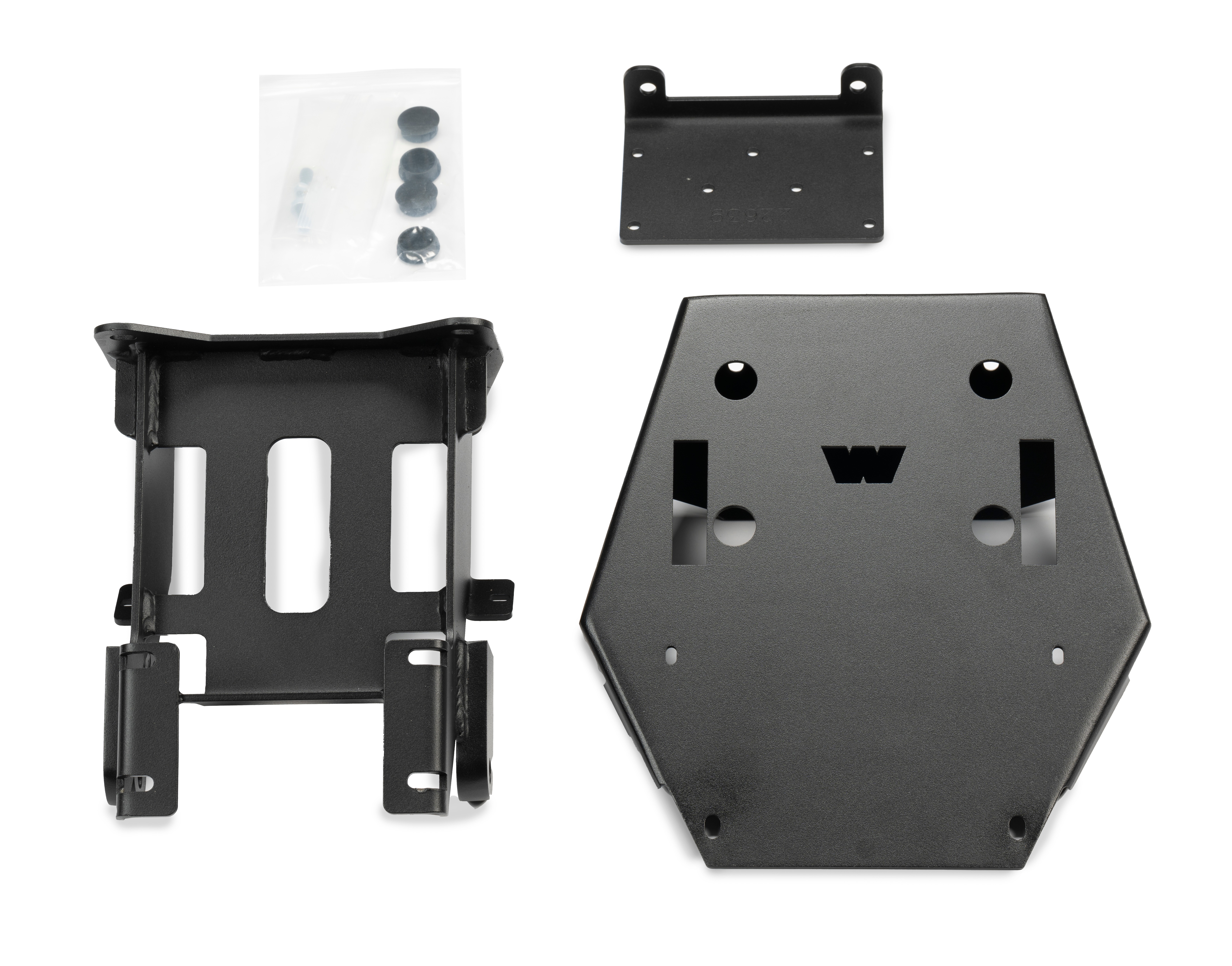 Warn 109192 - Bumpers, Black, Steel