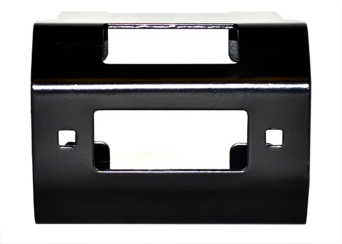 Warn 73680 - Winch Mounting Kits, Black, Powder Coated
