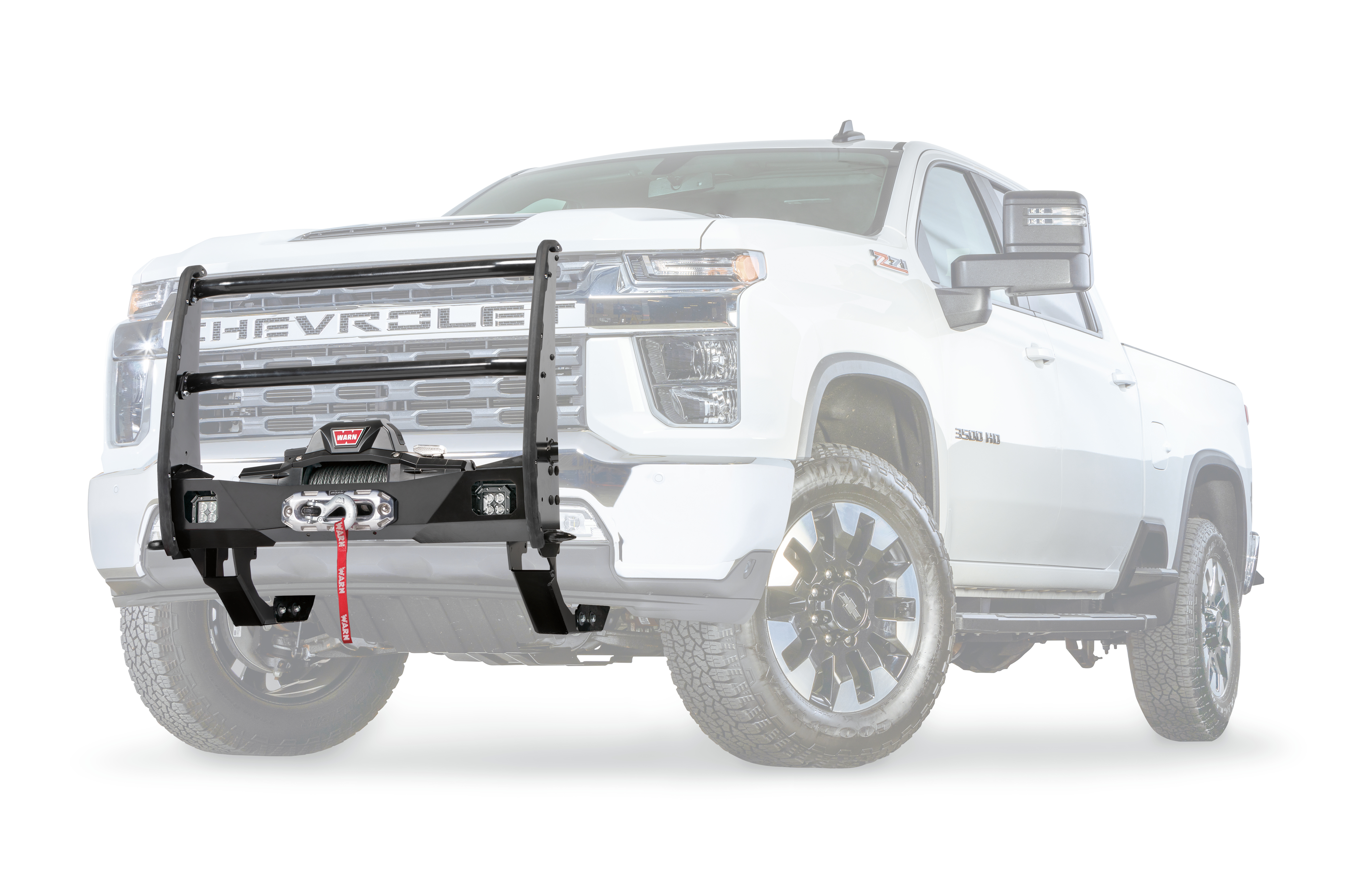 Warn 102957 - Trans4mer Systems, Black, Powder Coated