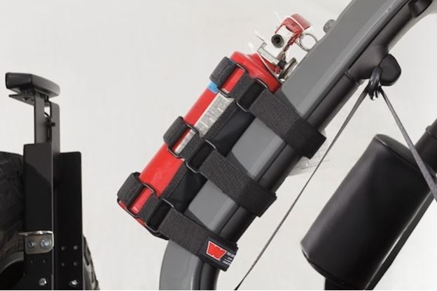 Warn 102656 - Fire Ext Holder, Black, Nylon