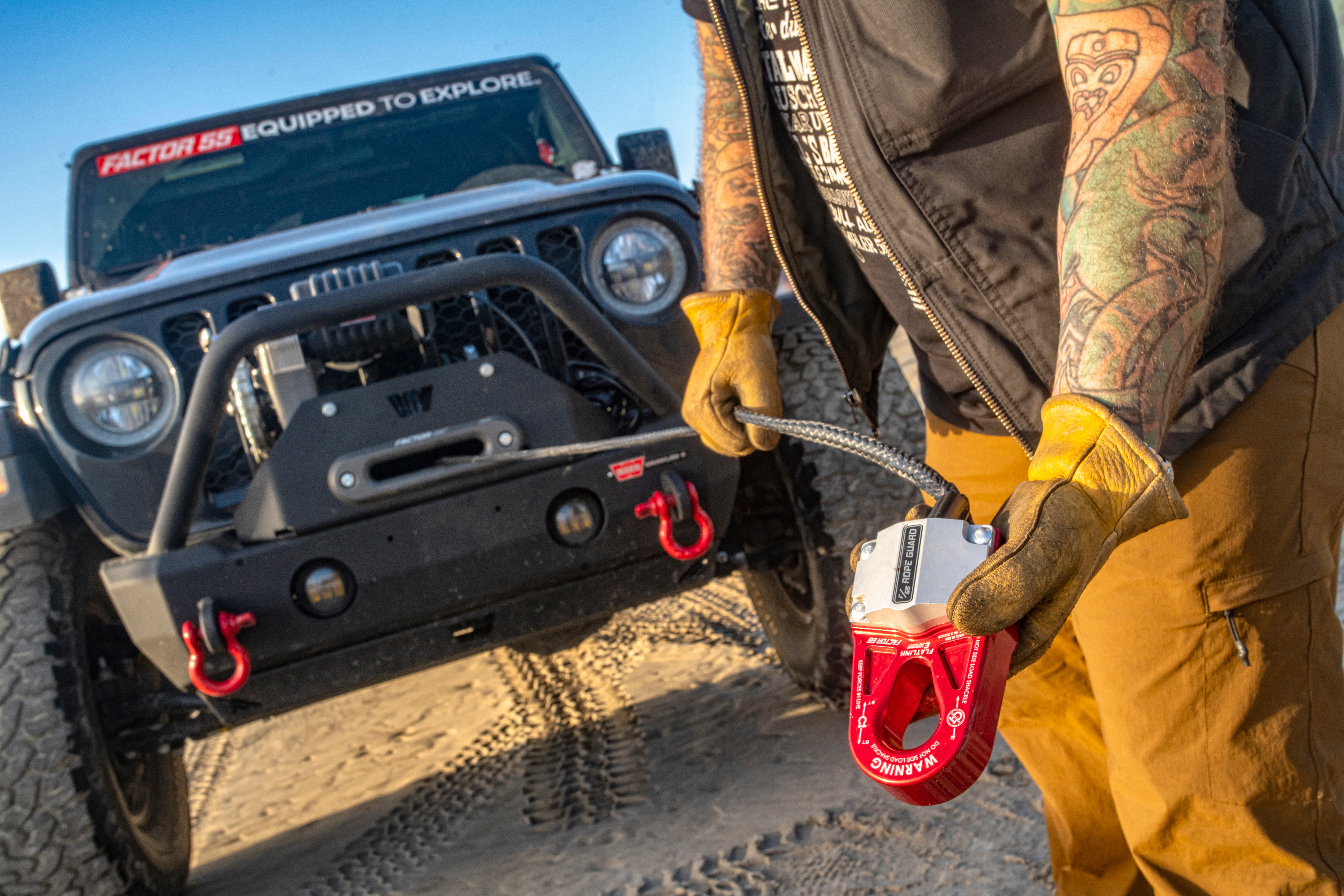 Factor 55 00380 Winch Rope End Protector