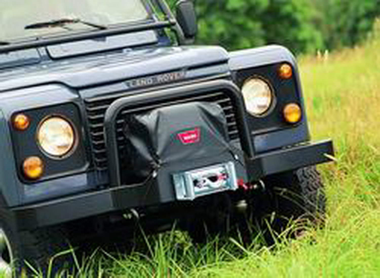 Warn 13916 - Winch Replacement Parts, Black, Nylon-Backed Vinyl