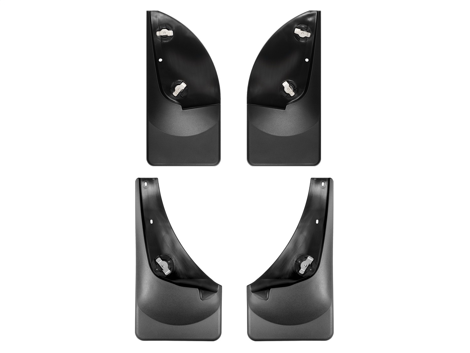 Weathertech 110001-120001 - No-Drill MudFlaps, Molded Rubber