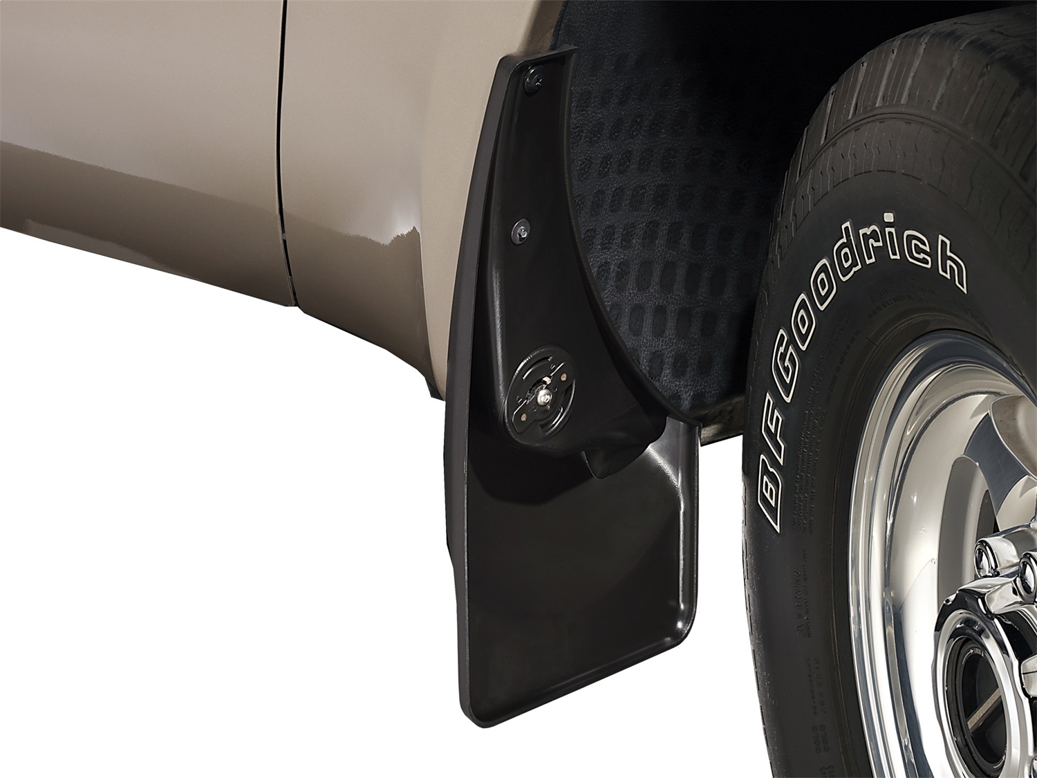 WeatherTech 110001 - No-Drill MudFlaps, 2-Piece Front, Black
