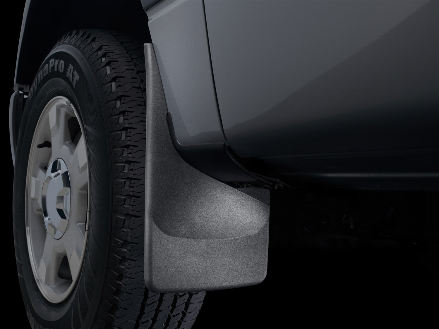 Weathertech 110036-120076 - No-Drill MudFlaps, Molded Rubber