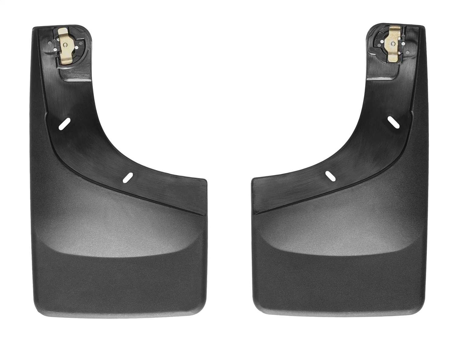 Weathertech 110002 - No-Drill MudFlaps, Black, Molded Rubber