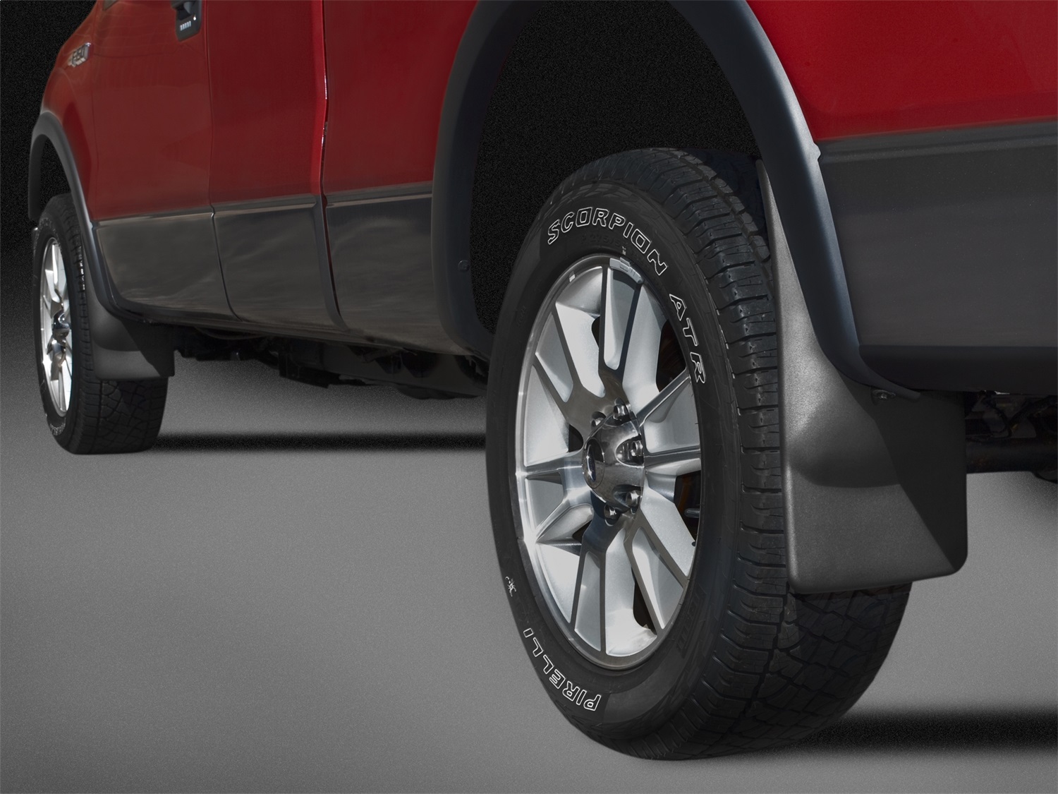 WeatherTech 110003-120003 - No-Drill MudFlaps, Molded Rubber