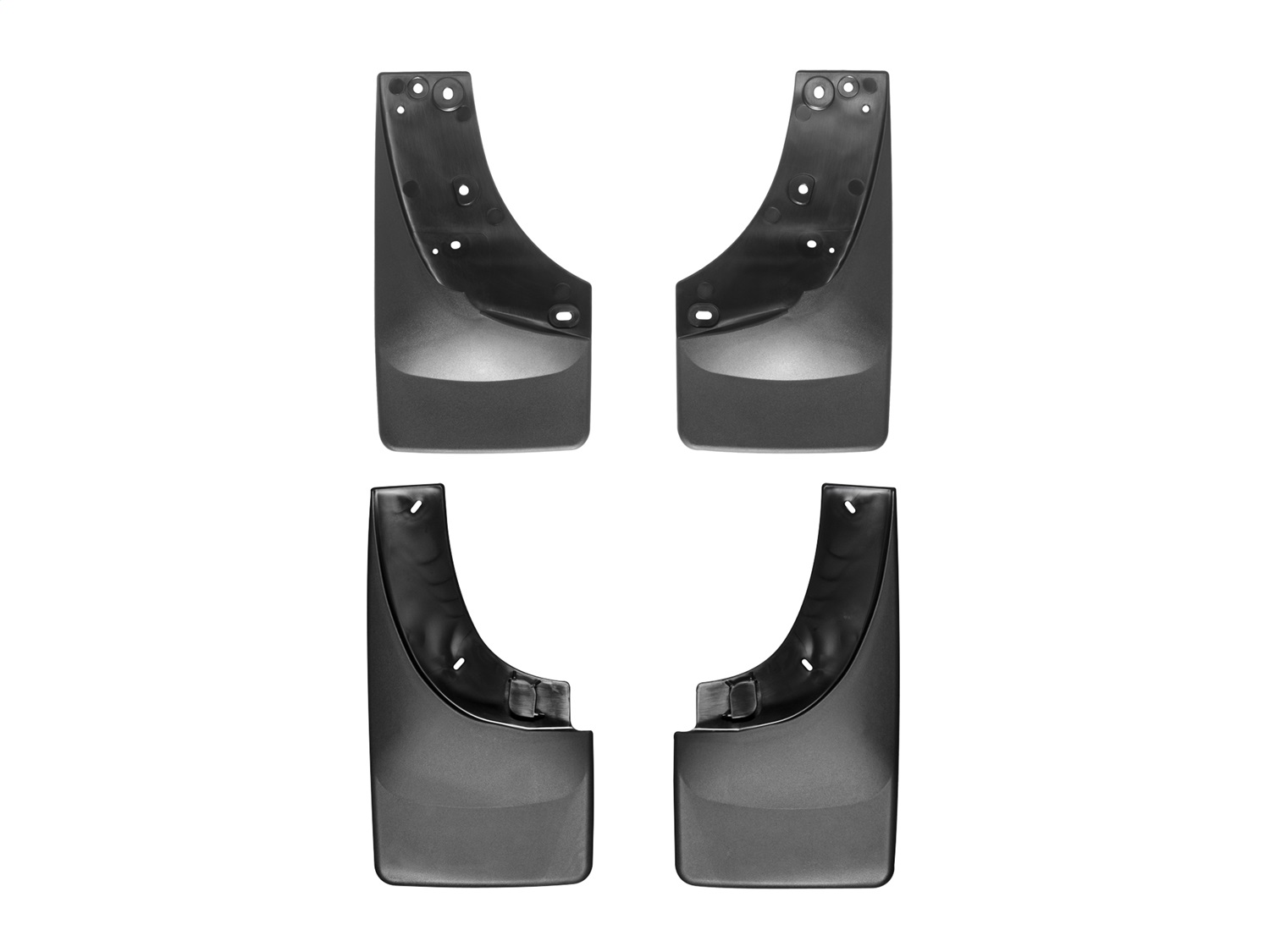 Weathertech 110005-120013 - No-Drill MudFlaps, Molded Rubber