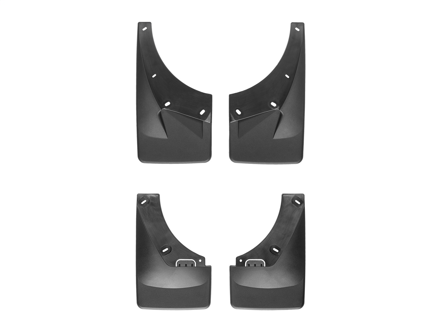 Weathertech 110008-120012 - No-Drill MudFlaps, Molded Rubber
