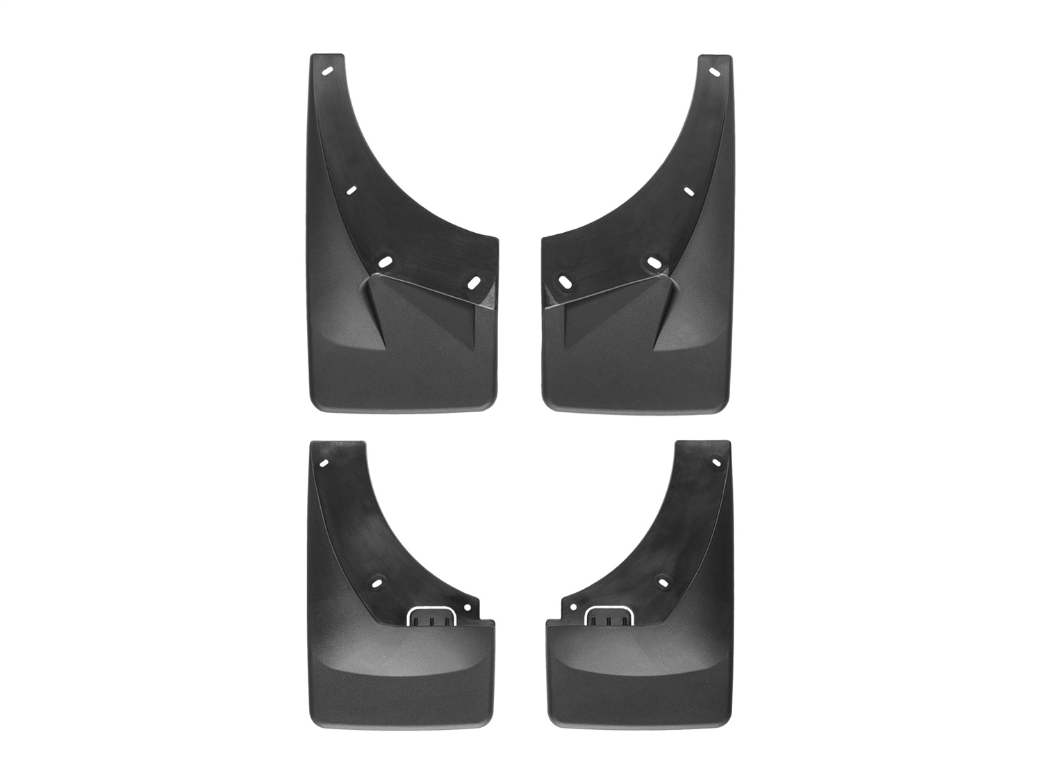 Weathertech 110008-120016 - No-Drill MudFlaps, Molded Rubber