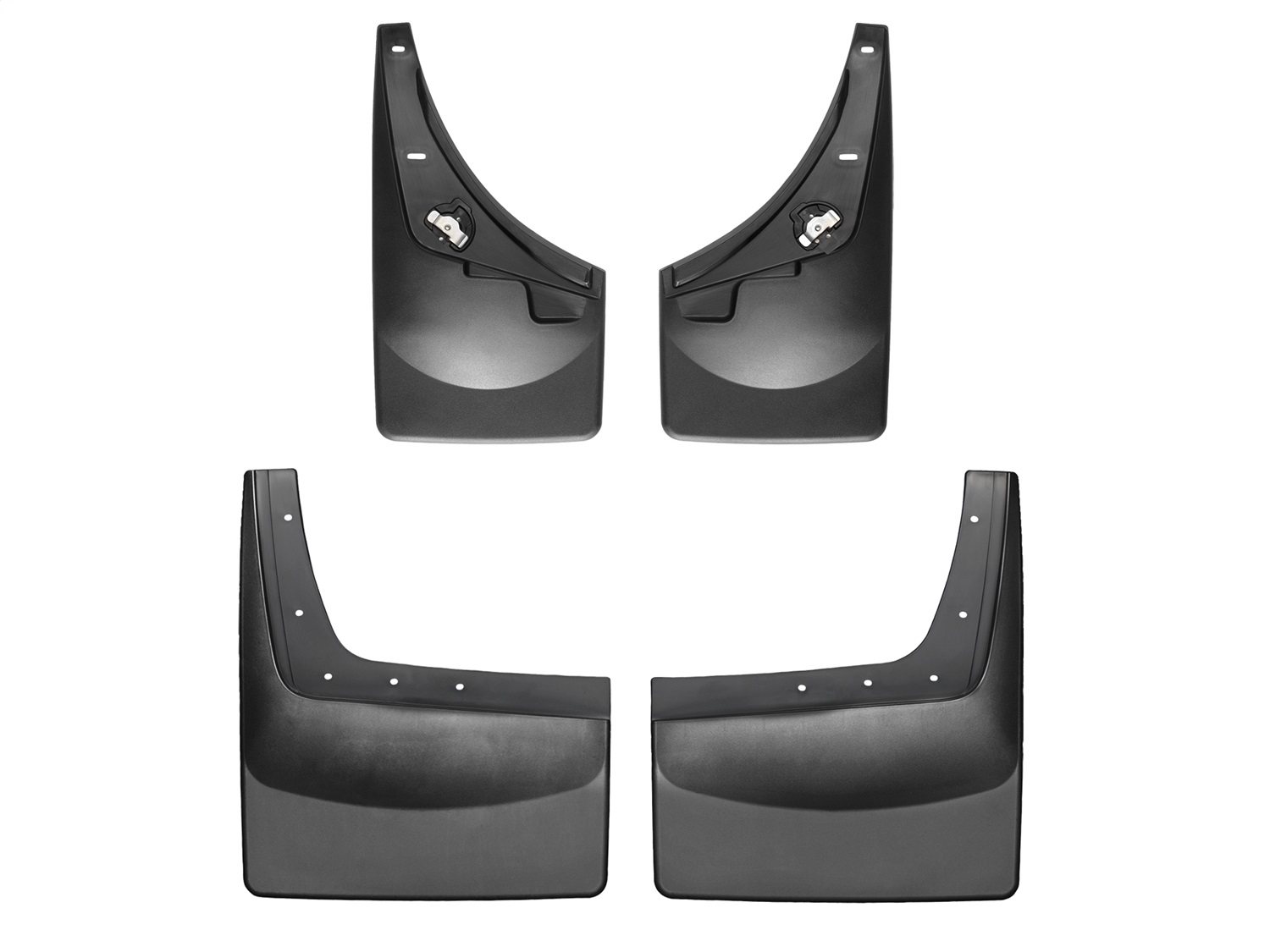 Weathertech 110009-120029 - No-Drill MudFlaps, Molded Rubber