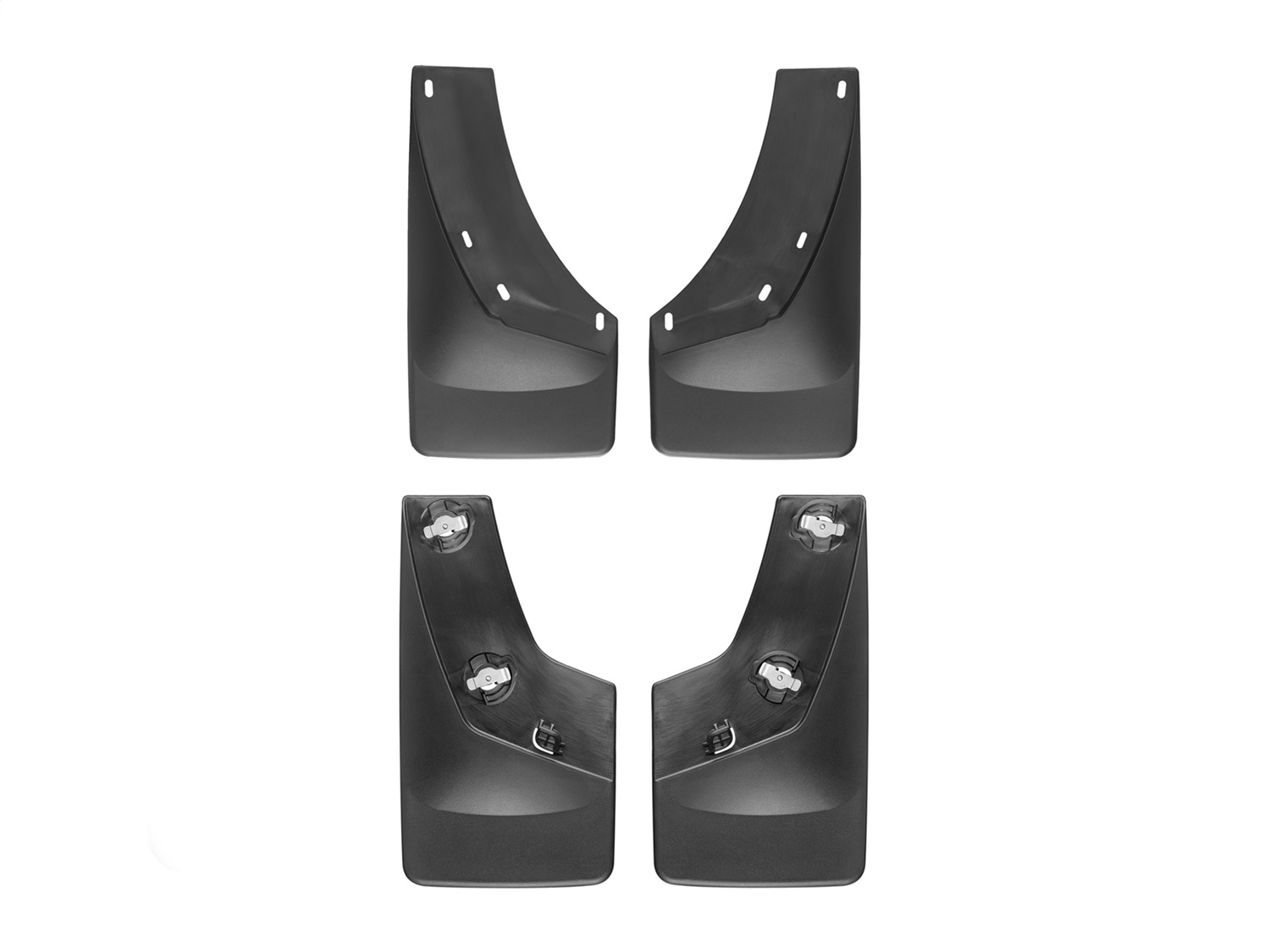 Weathertech 110010-120010 - No-Drill MudFlaps, Molded Rubber
