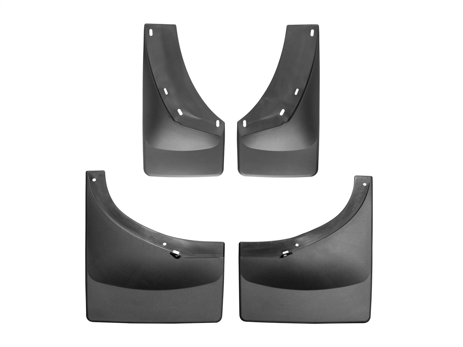 Weathertech 110010-120025 - No-Drill MudFlaps, Molded Rubber