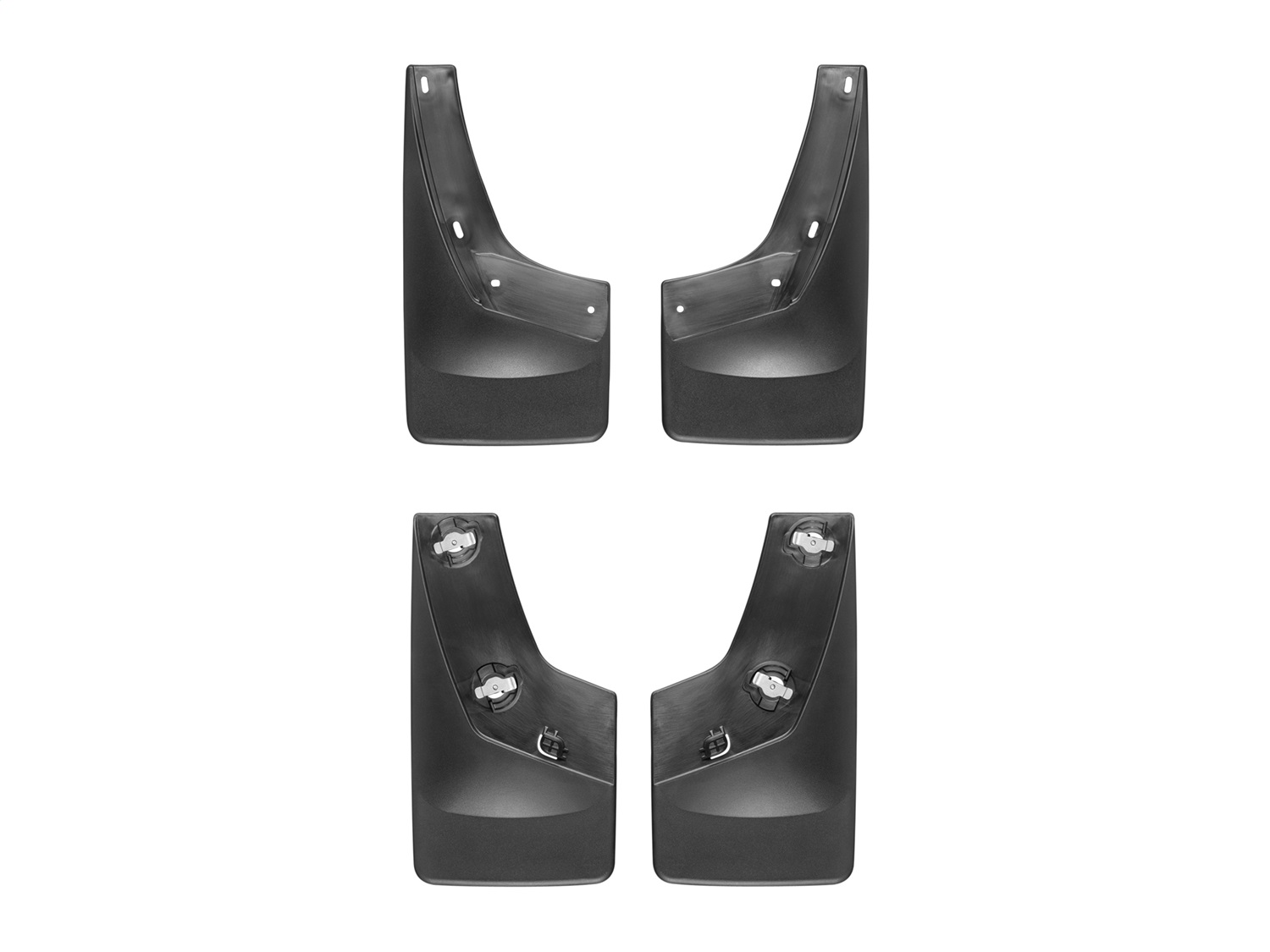 Weathertech 110011-120011 - No-Drill MudFlaps, Molded Rubber
