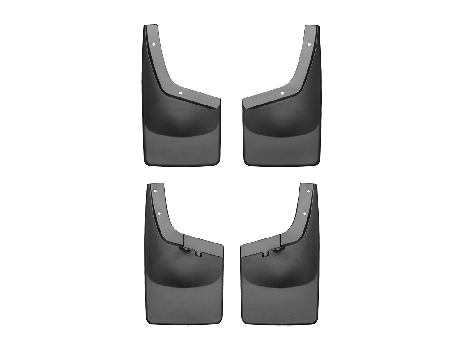 Weathertech 110020-120020 - No-Drill MudFlaps, Molded Rubber