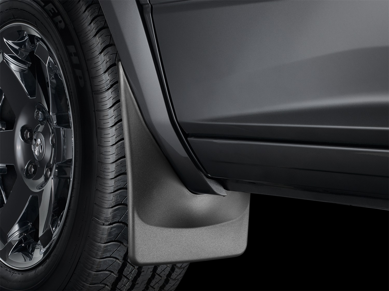 Weathertech 110035-120076 - No-Drill MudFlaps, Molded Rubber