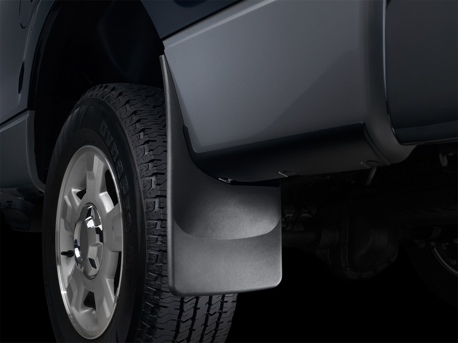 WeatherTech 120002 - No-Drill MudFlaps, 2-Piece Rear, Black