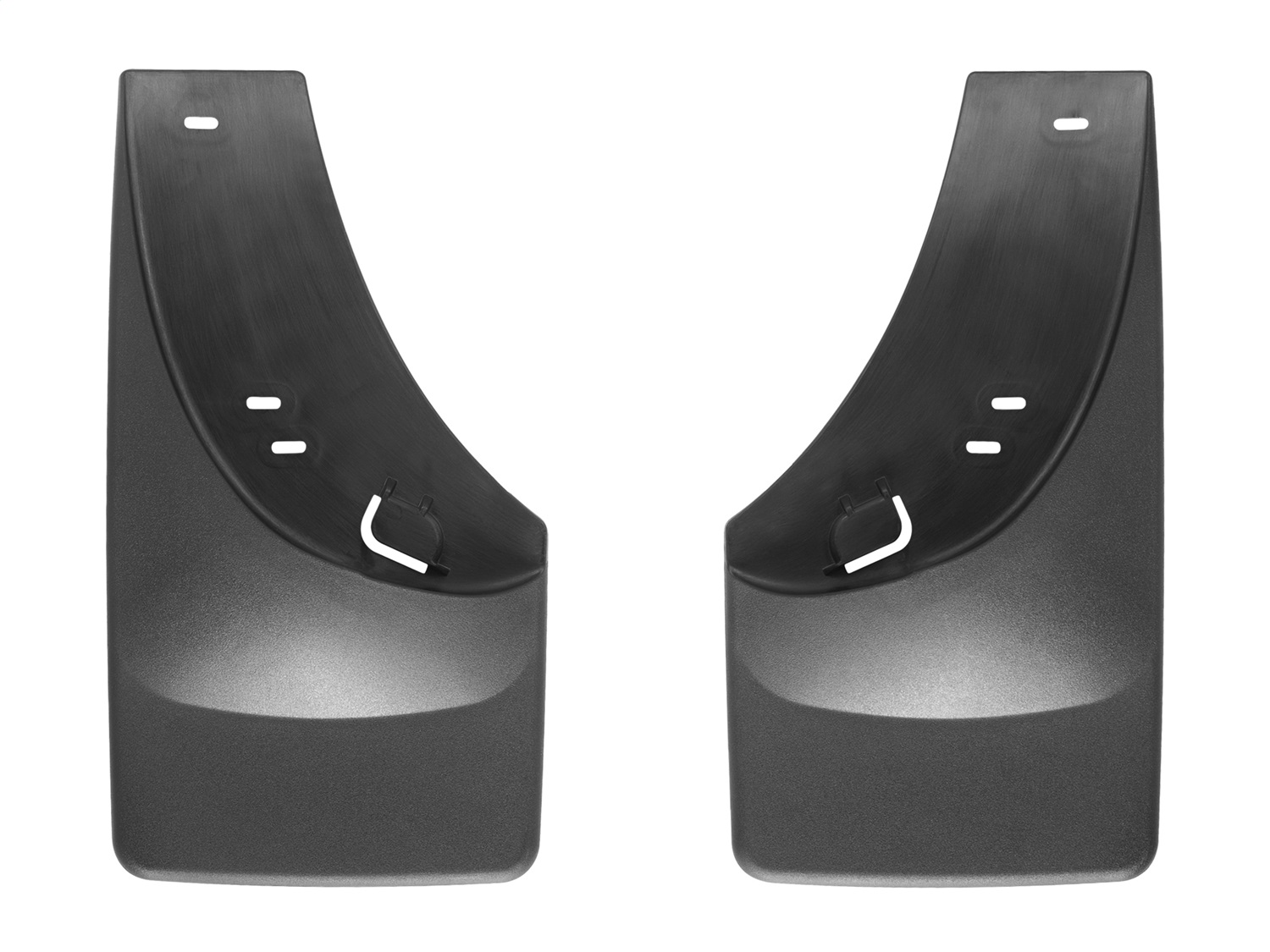 Weathertech 120005 - No-Drill MudFlaps, Black, Molded Rubber