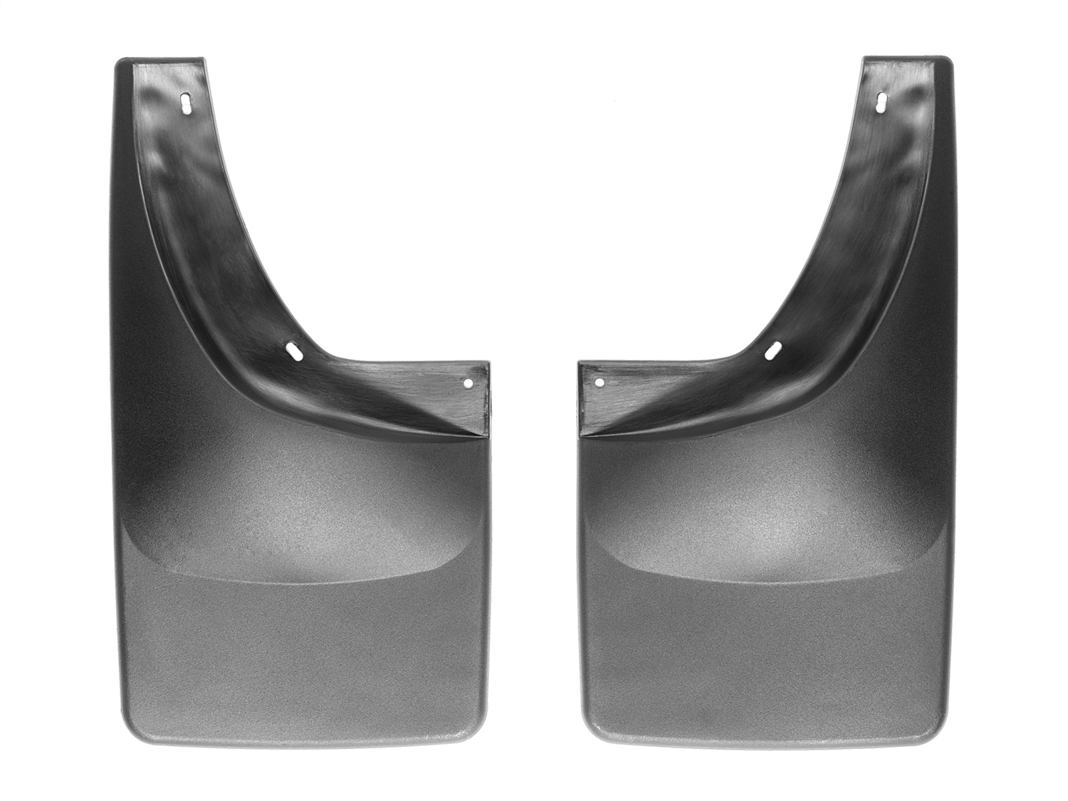 Weathertech 120007 - No-Drill MudFlaps, Black, Molded Rubber