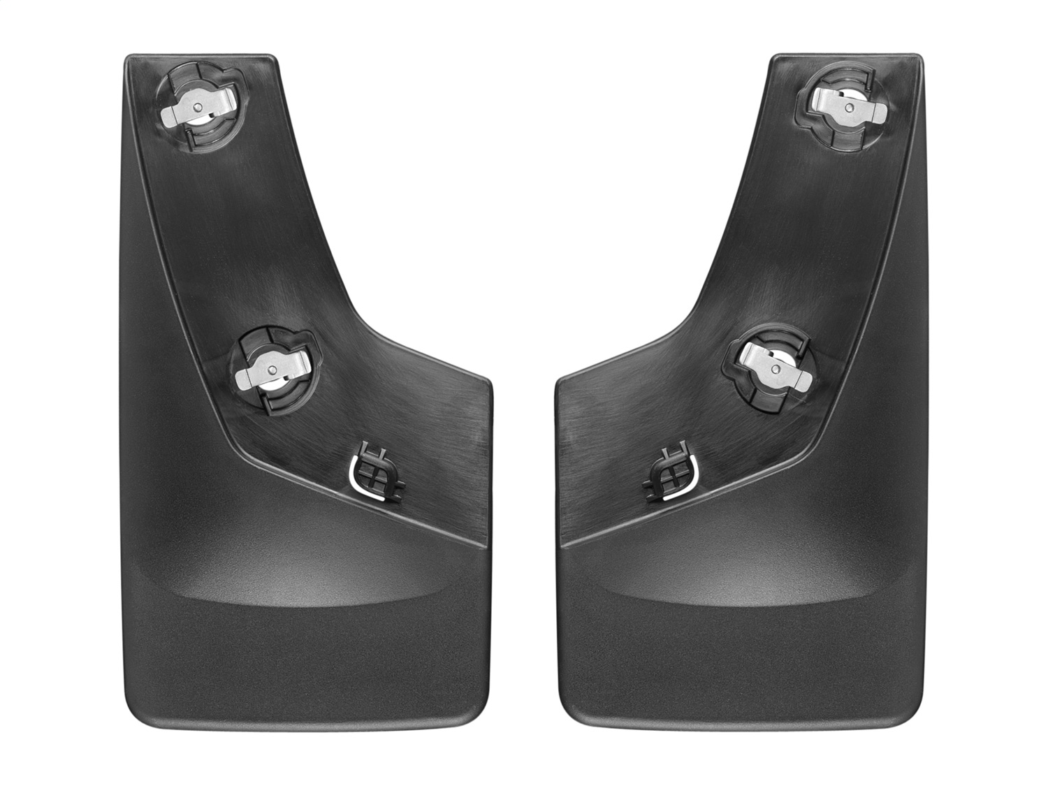 Weathertech 120011 - No-Drill MudFlaps, Black, Molded Rubber